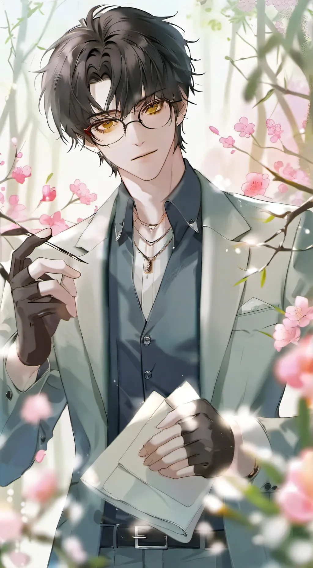ai character:  sage background
