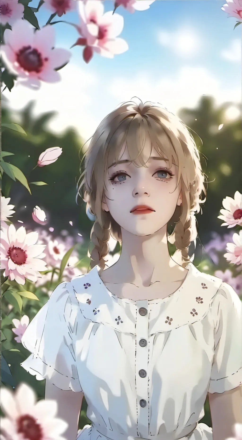 ai character: My Life😭 background