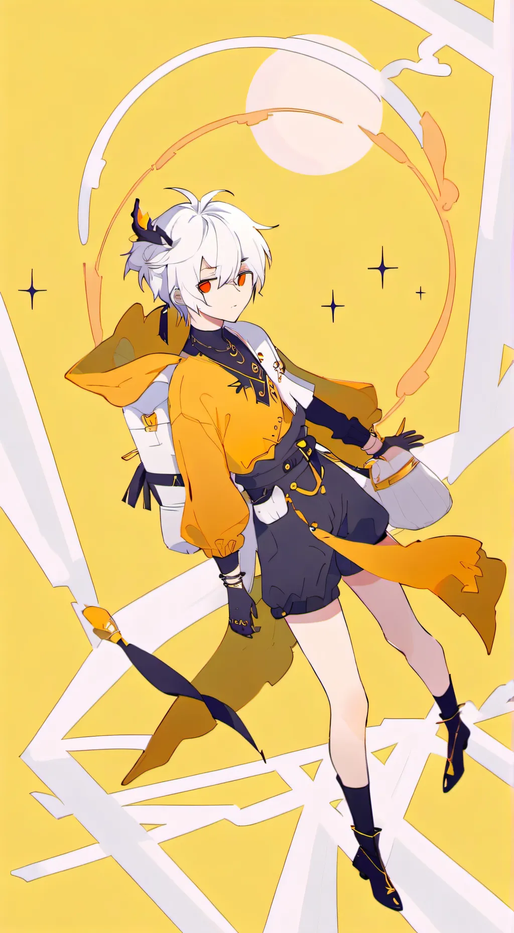 ai character: Kyoutani background