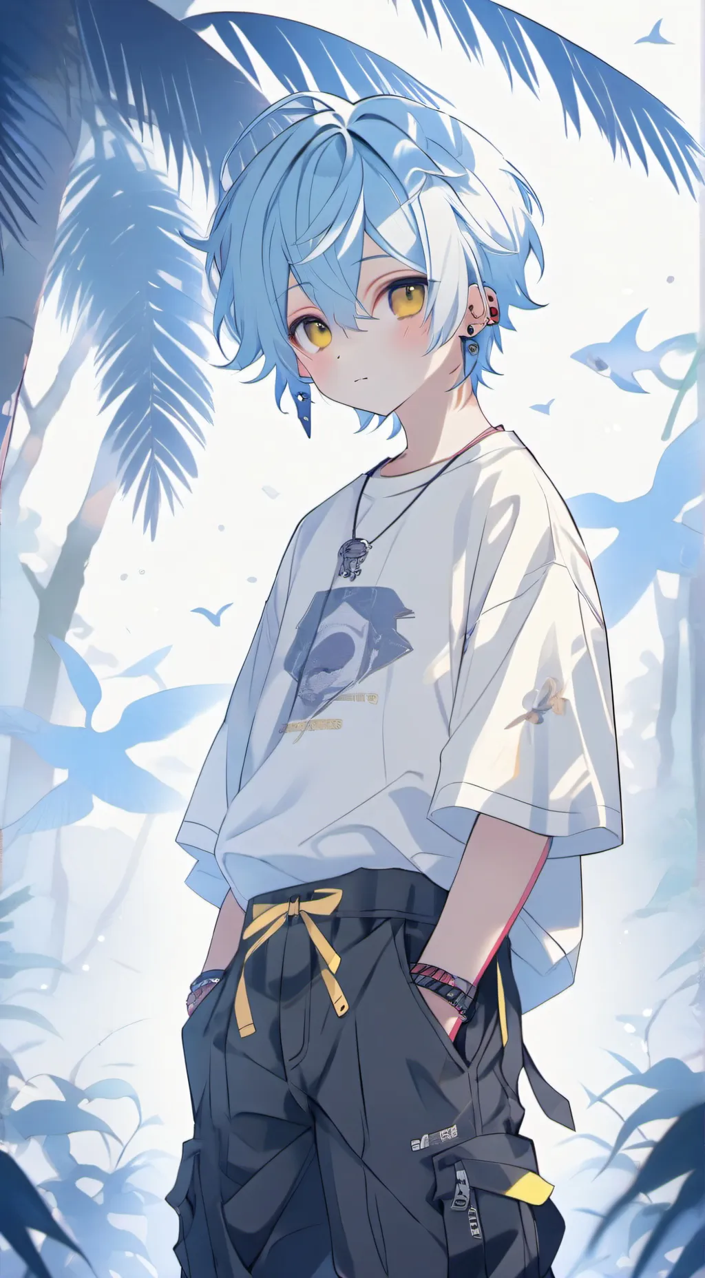 ai character: •♤Kai♤• background