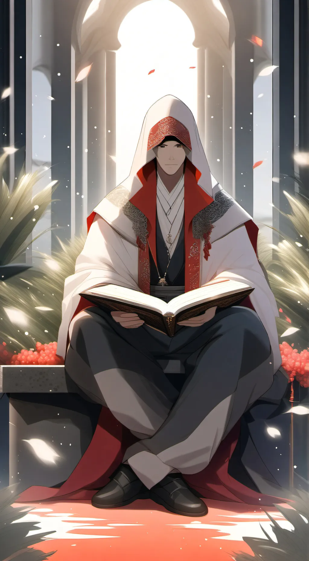 ai character: KJ animado background