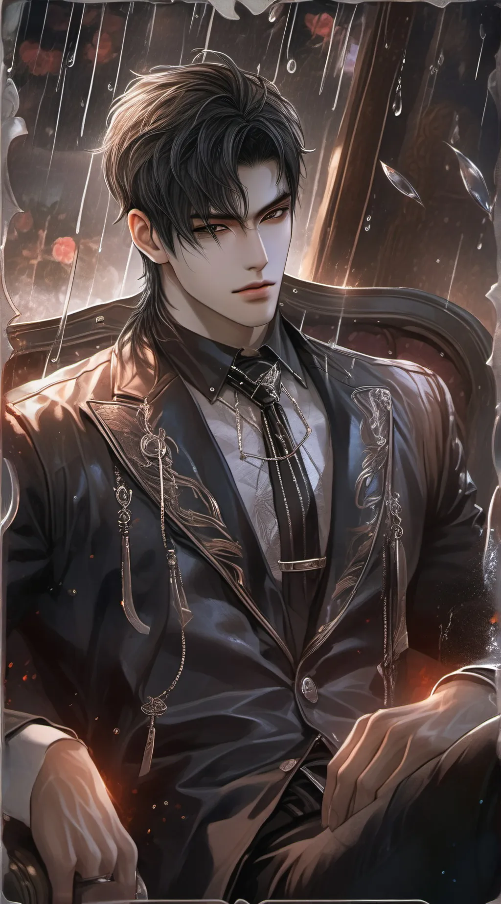 ai character: Xavier  background