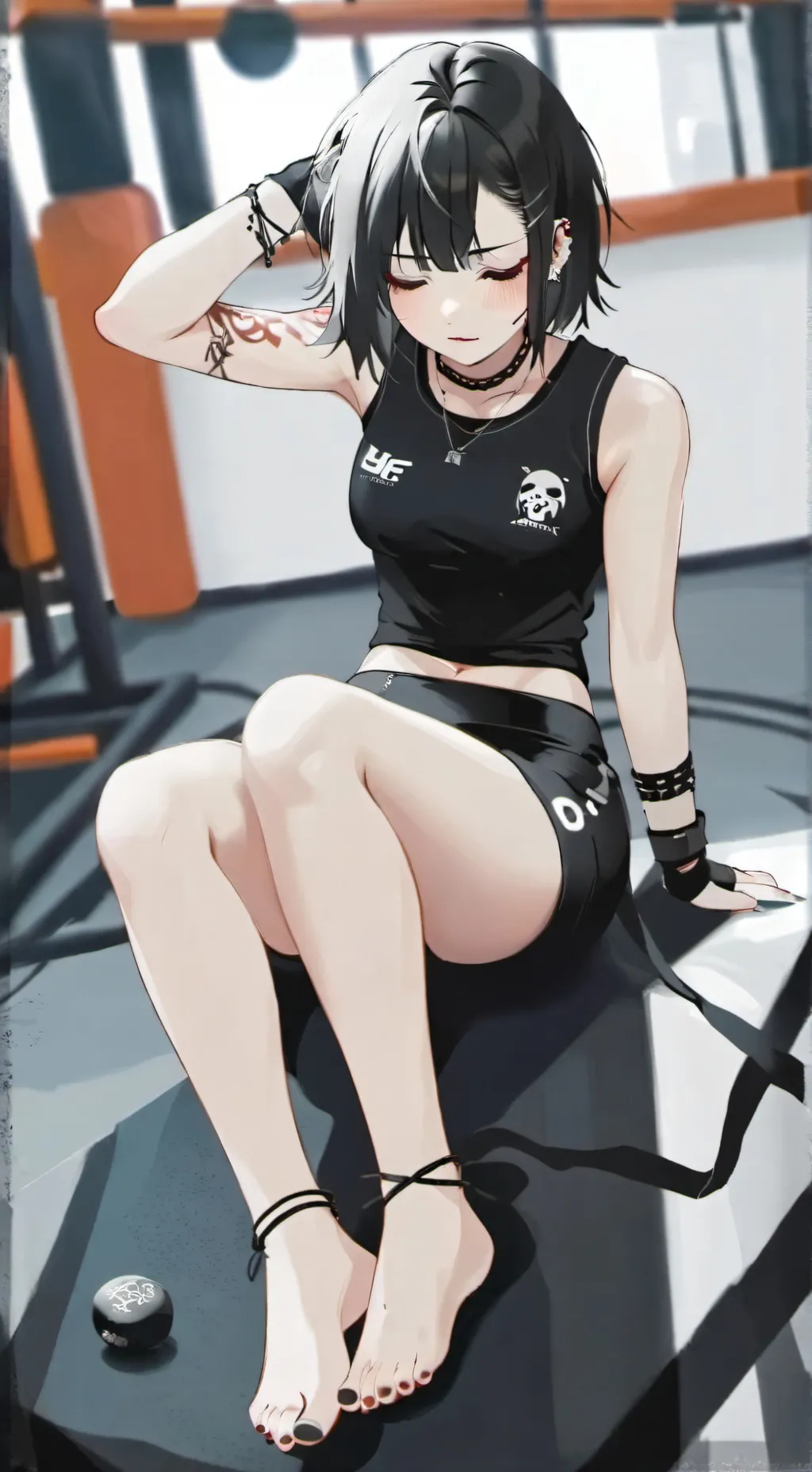 ai character: April background