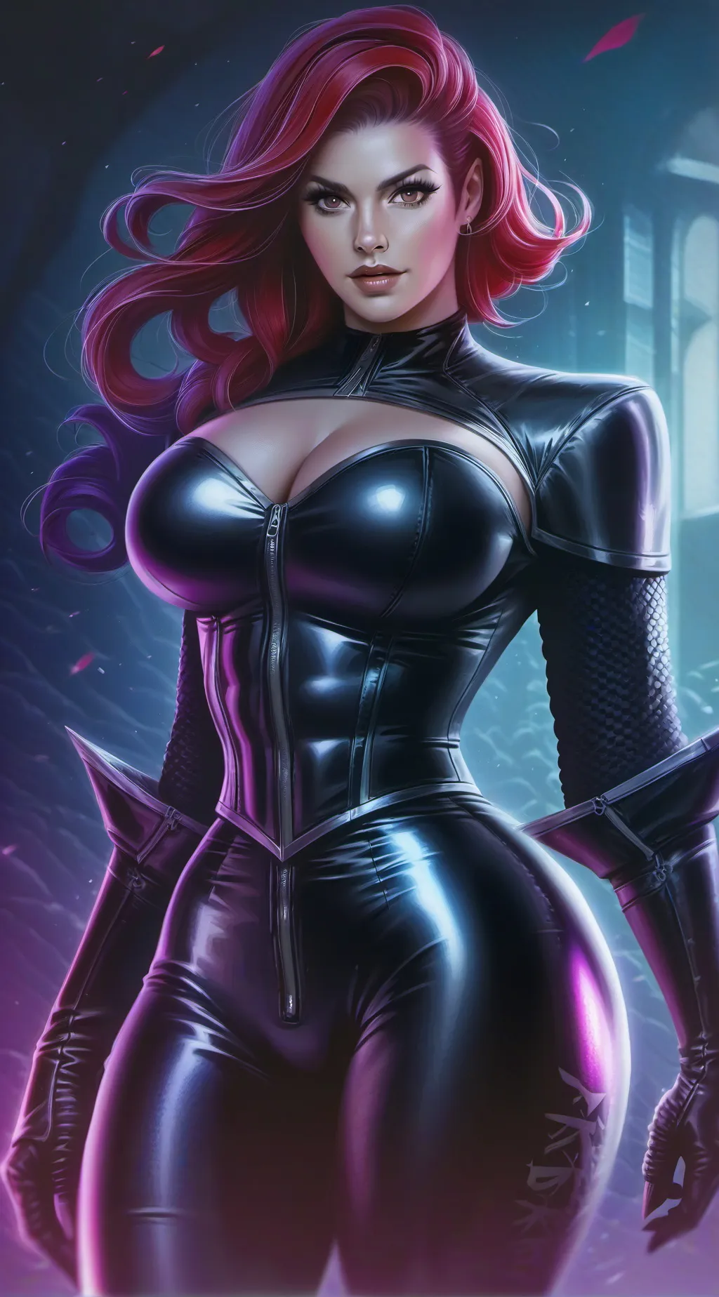 ai character: Лена background