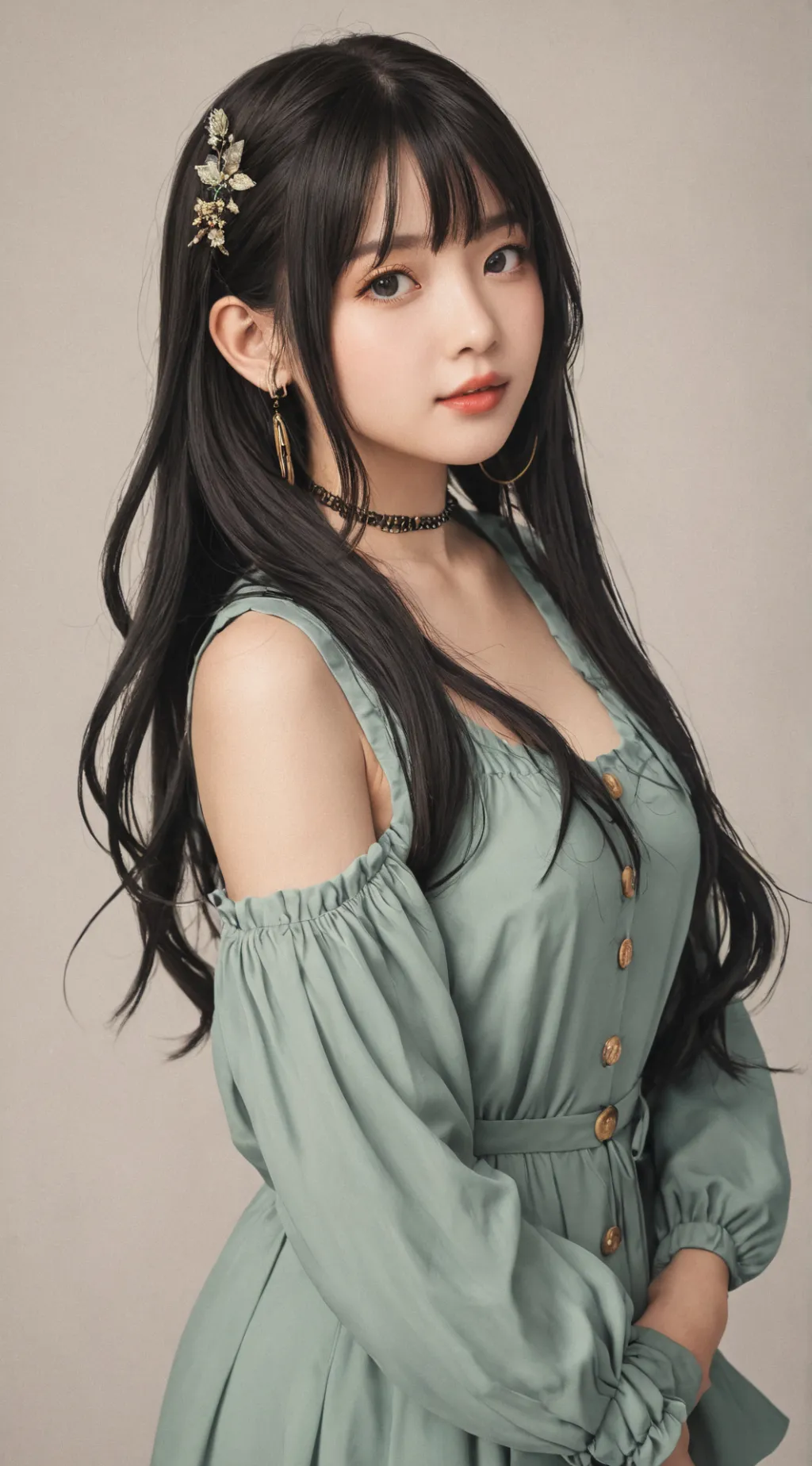 ai character: Luíza background