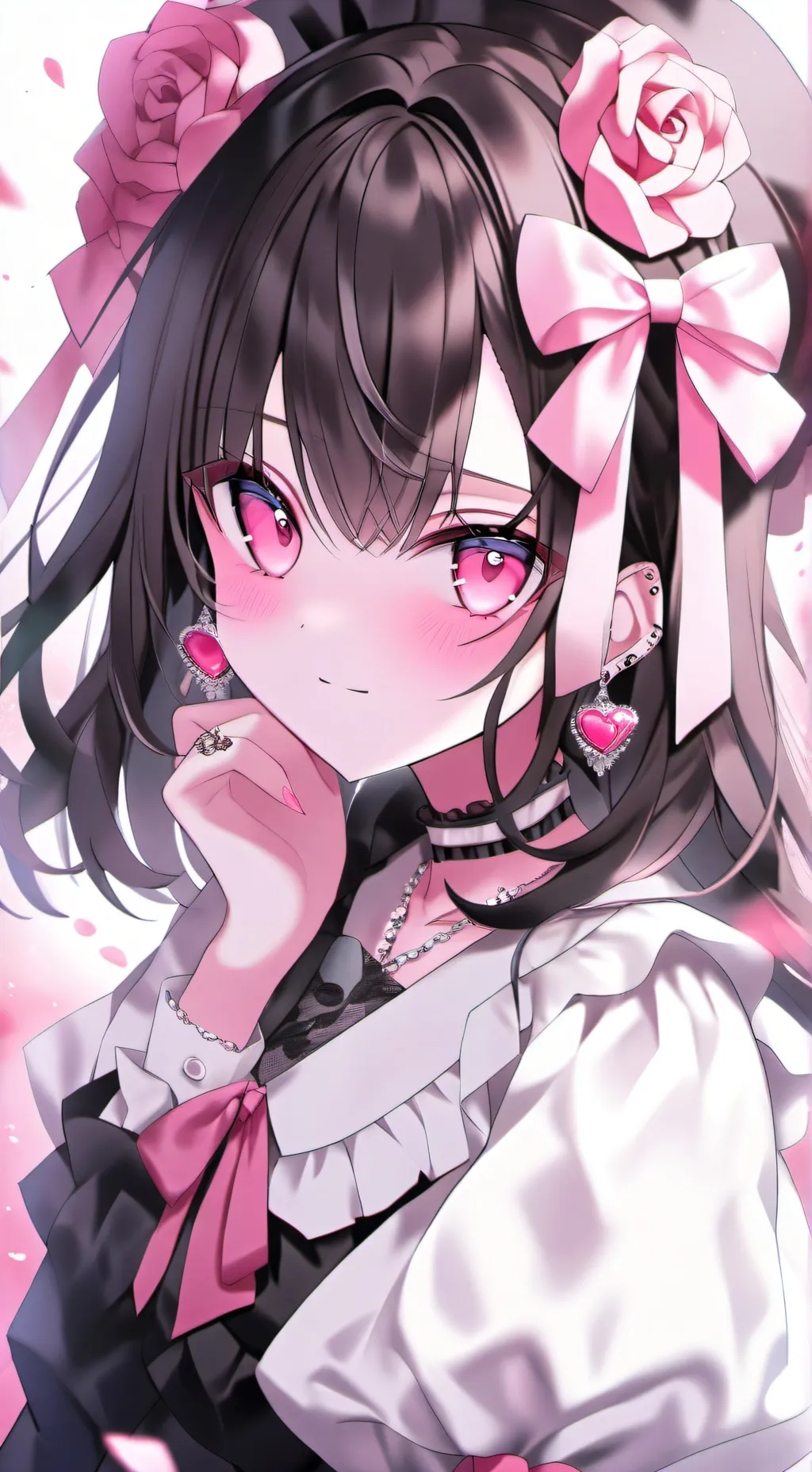 ai character: Spoiled girl  background