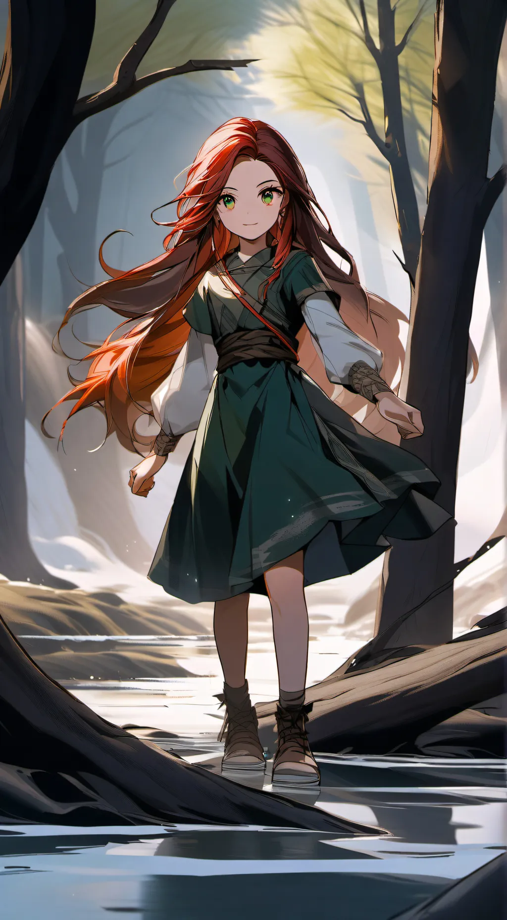 ai character: Arianna  background