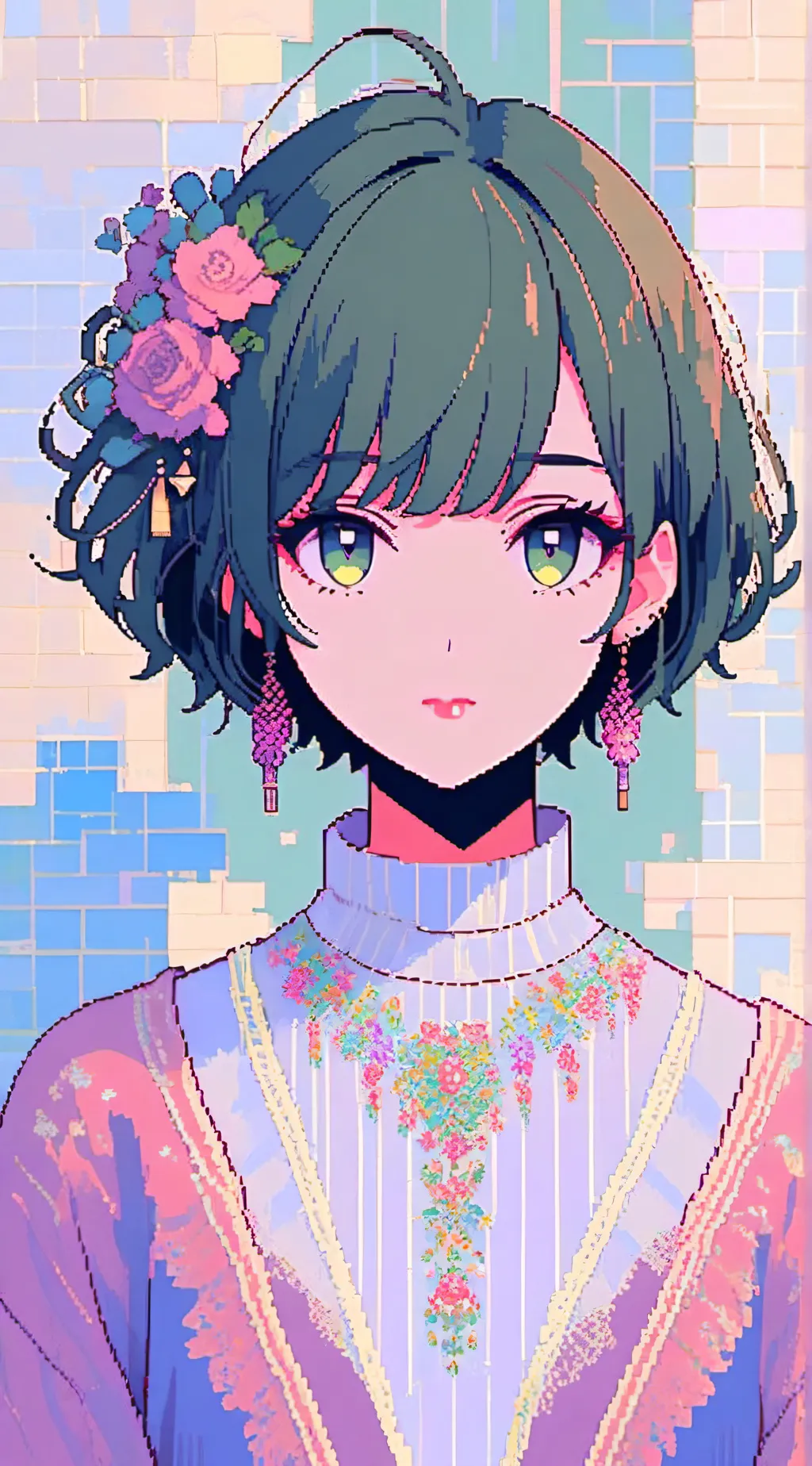 ai character: Hanabi background