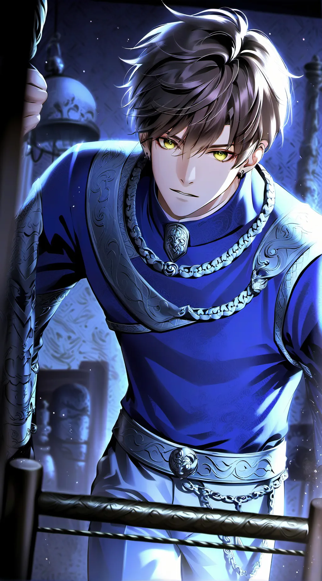 ai character: Ron background