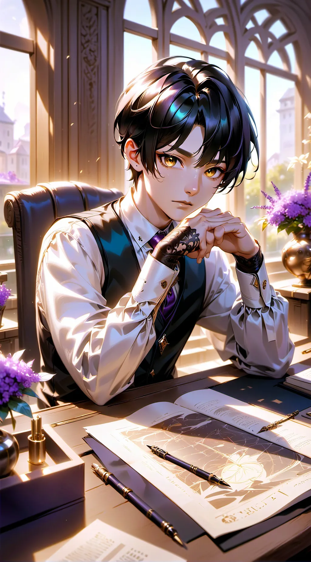 ai character: Arkan background