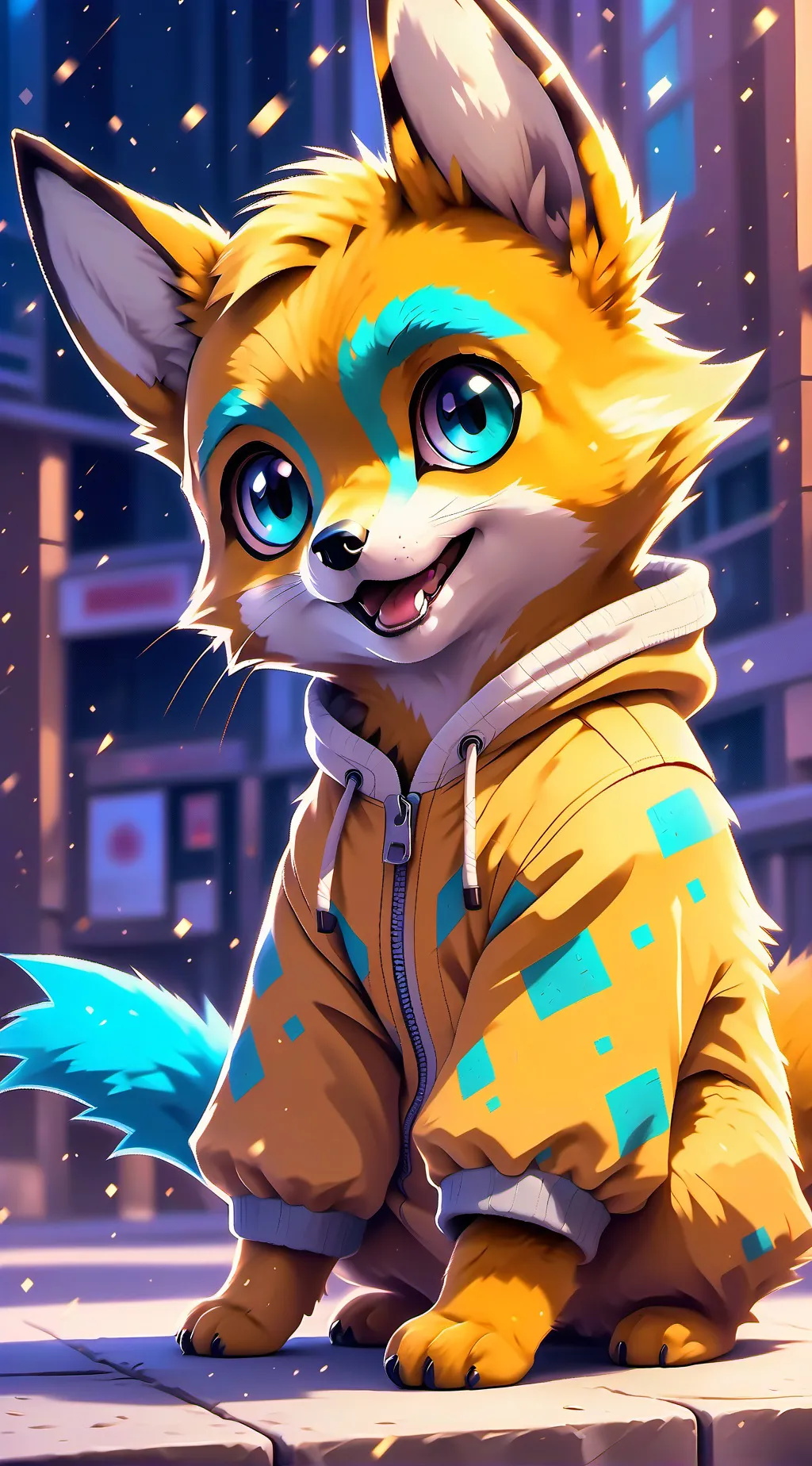ai character: diaperfurry background