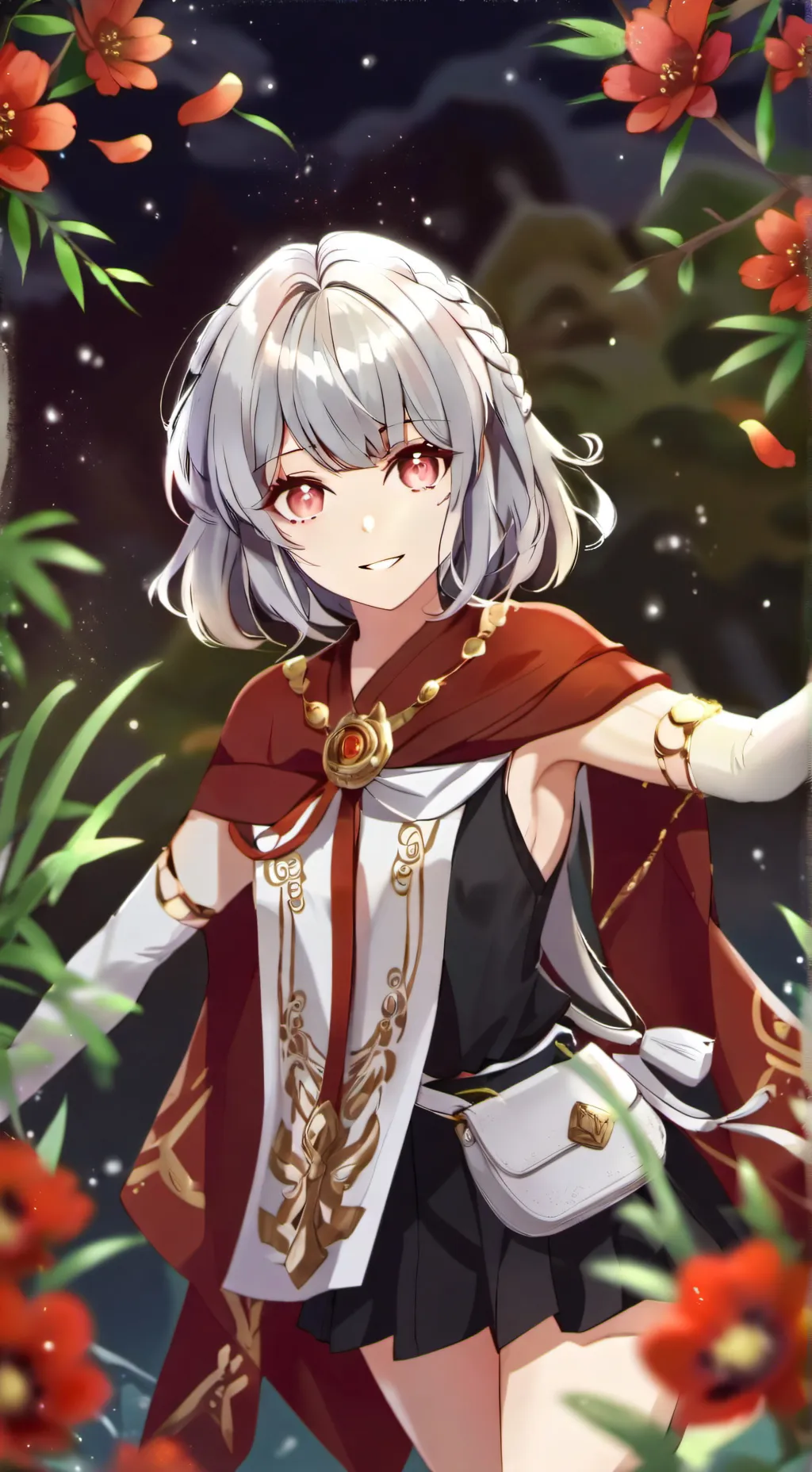 ai character: Lov Karen  background