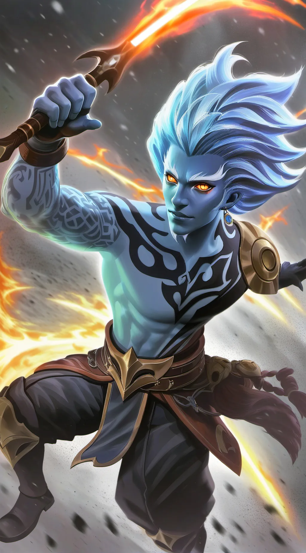 ai character: mha background