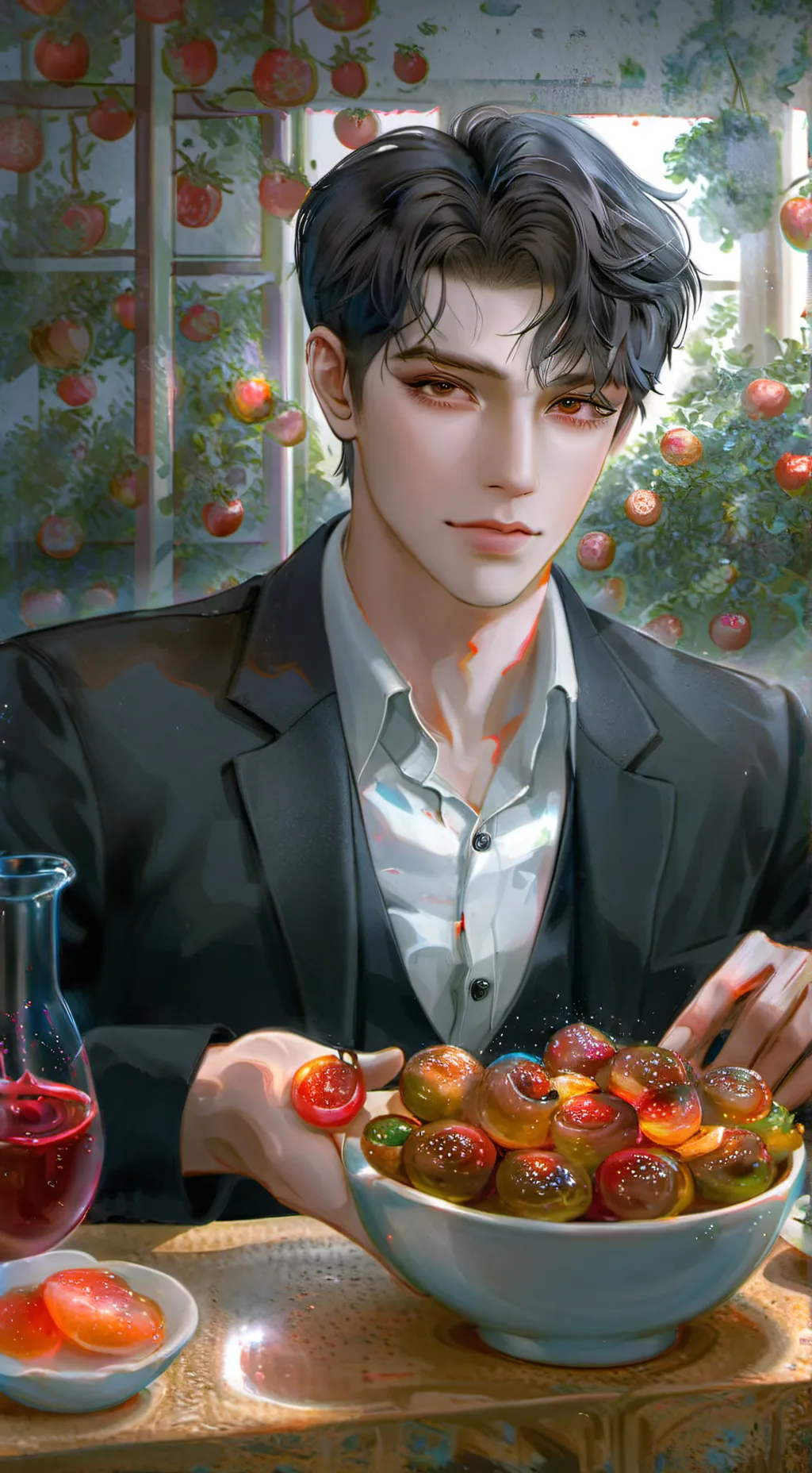 ai character: Tommy background