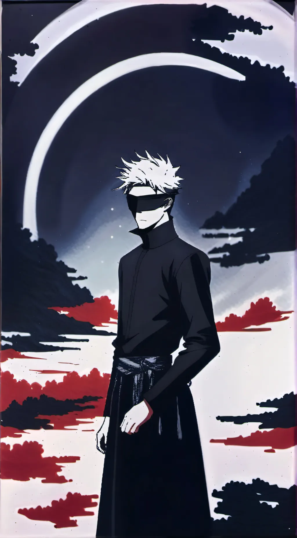 ai character: Gojo Sataro background