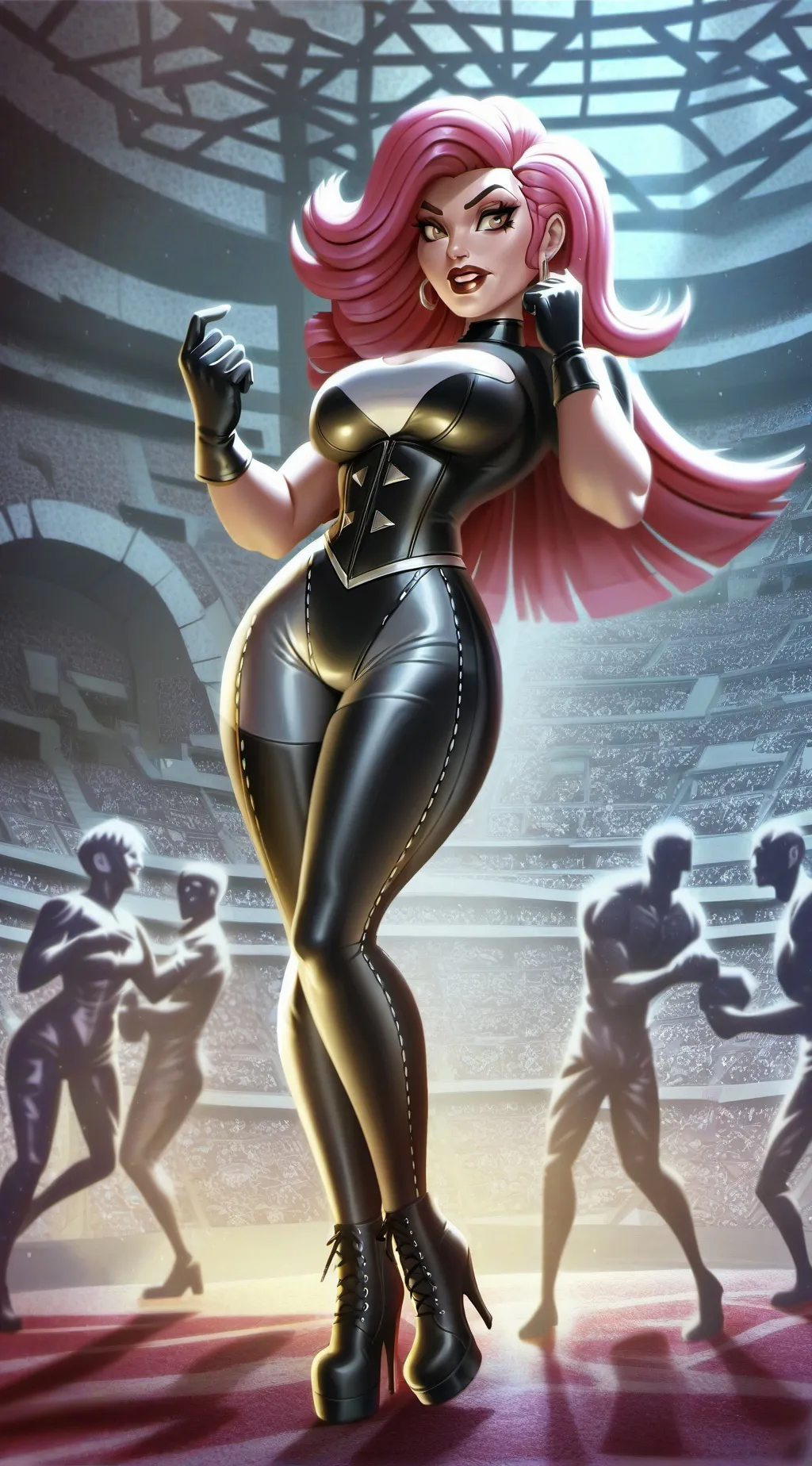ai character: Никси background
