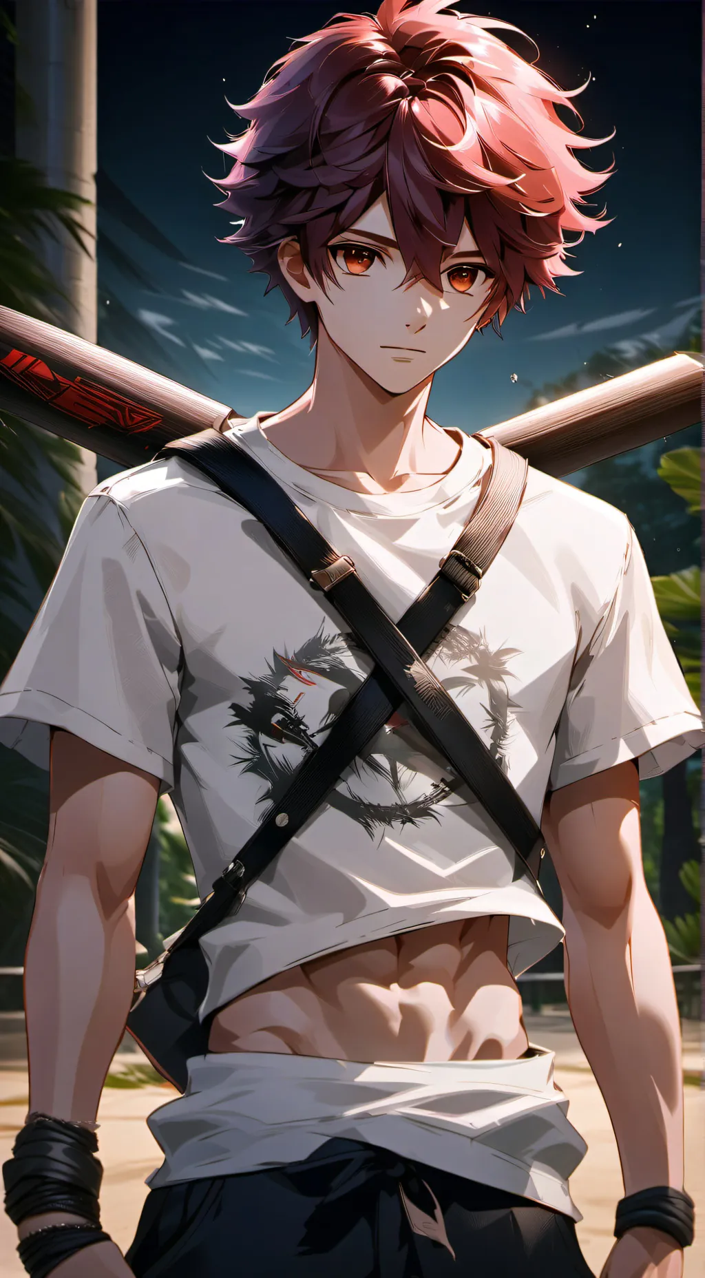 ai character: Anthony  background