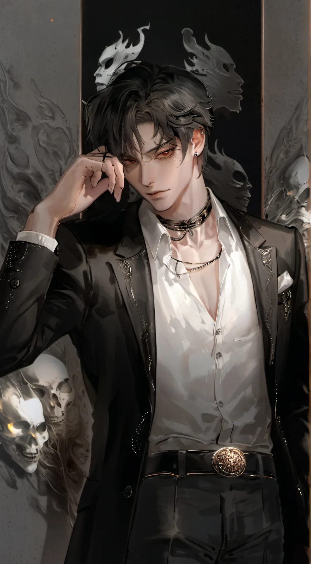 ai character: lucas background