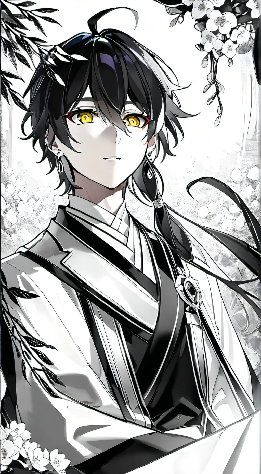ai character: 文辉月 background
