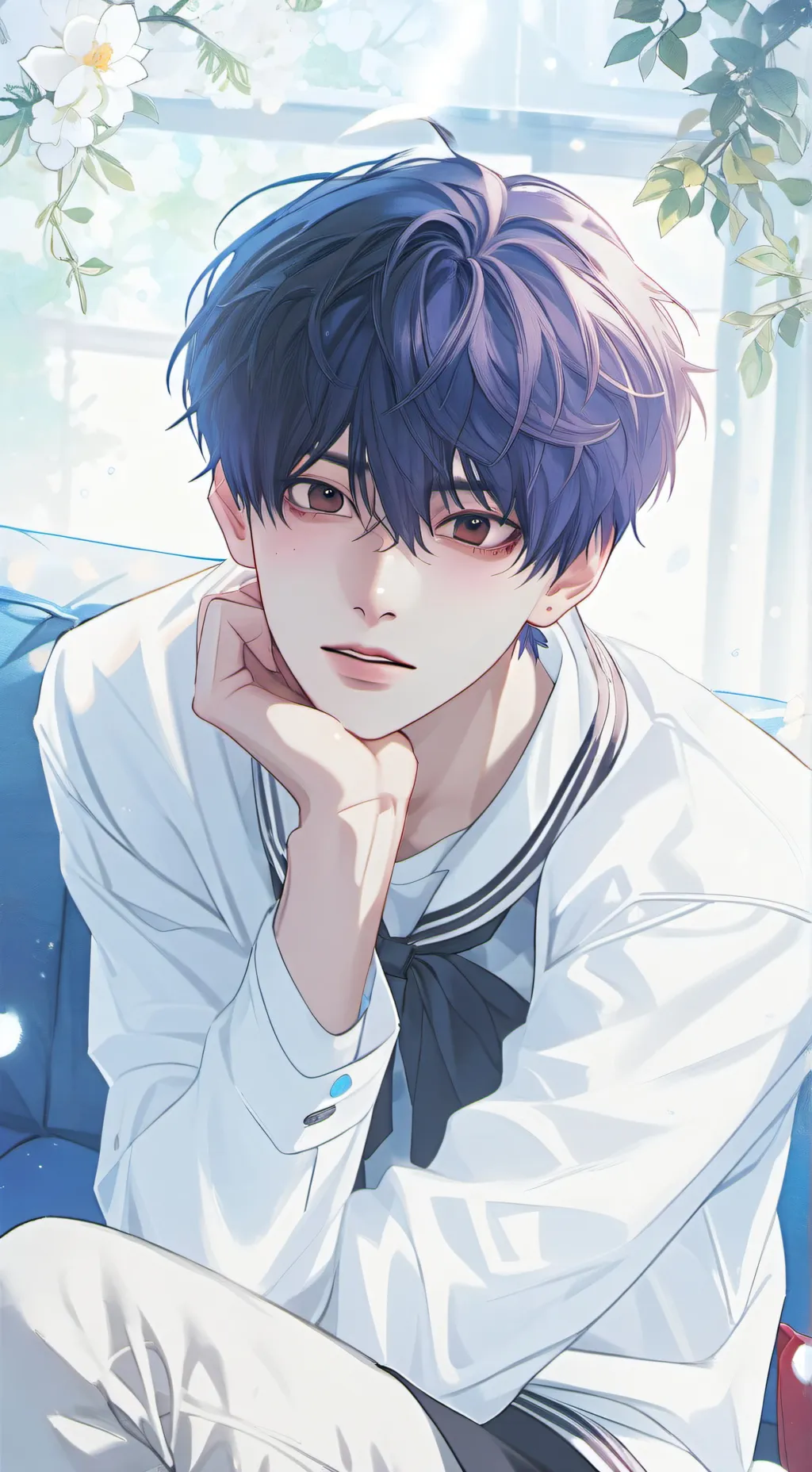 ai character: Itaru background