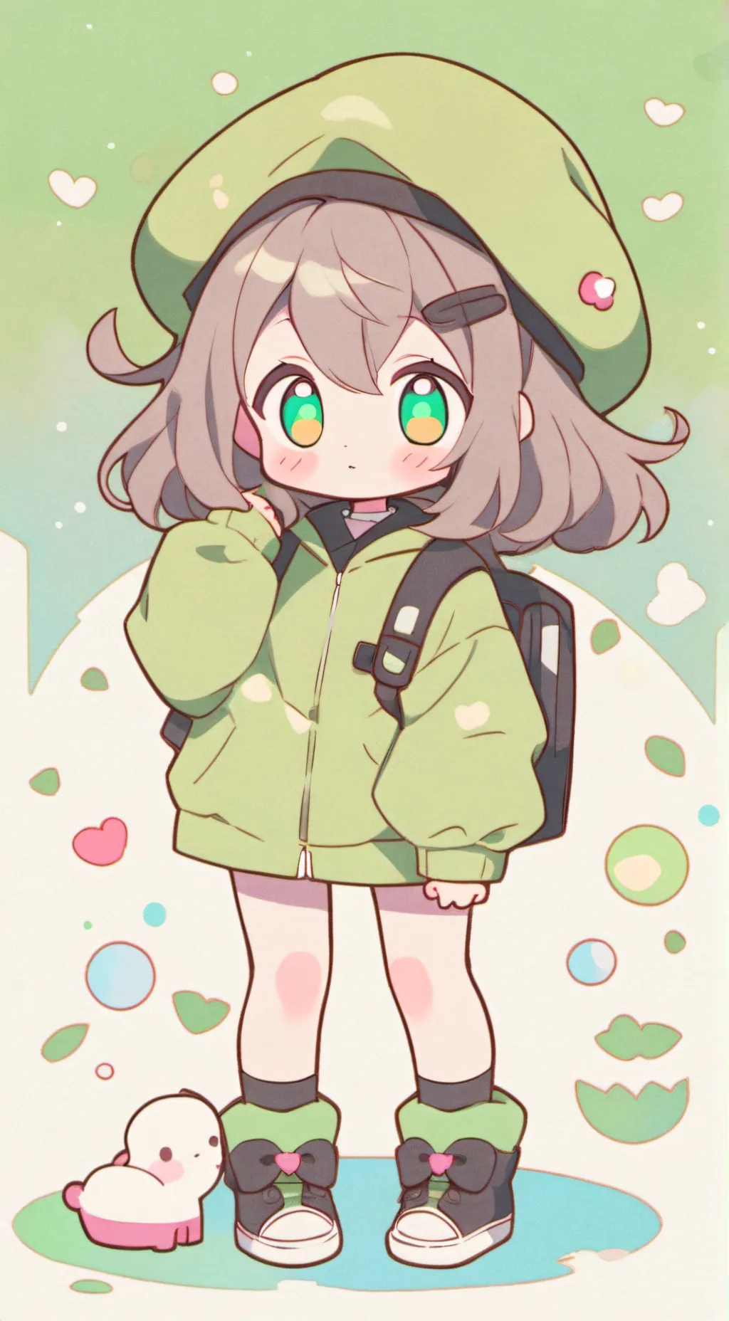 ai character: Mha pick me baby background
