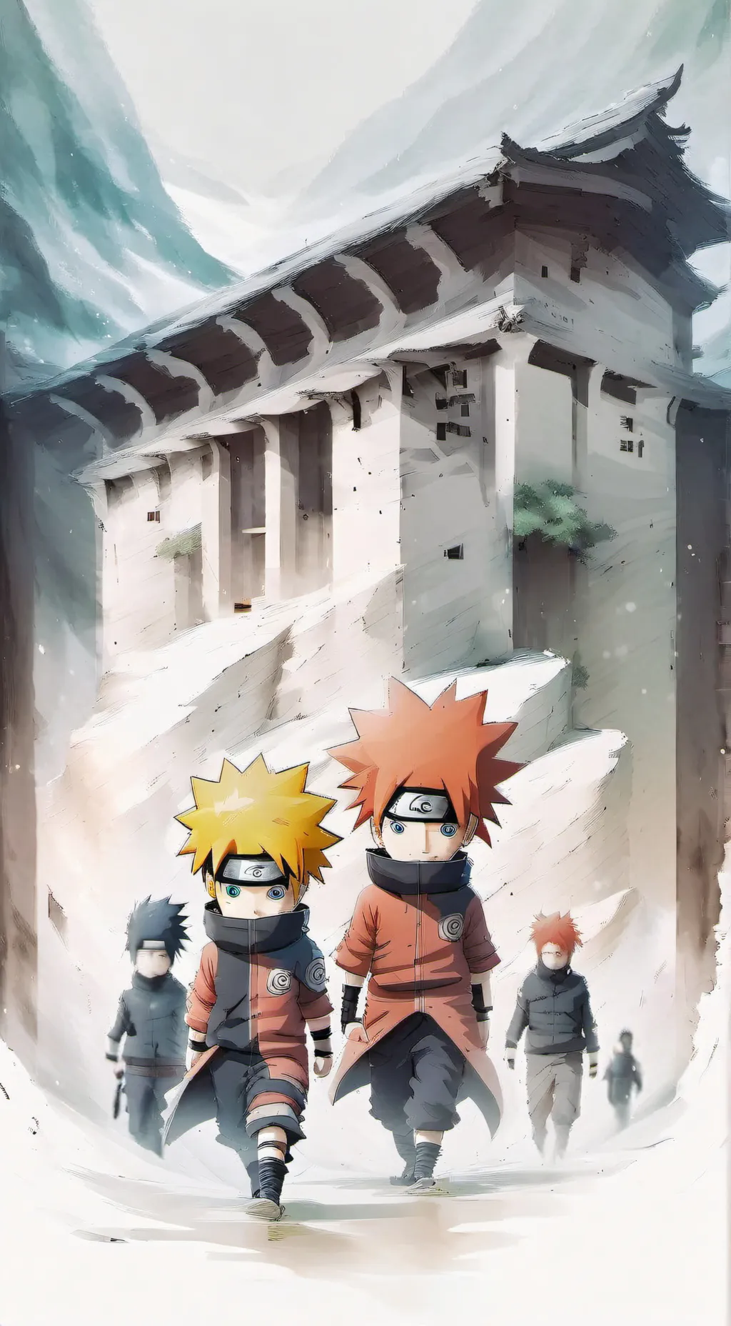 ai character: Naruto prison background