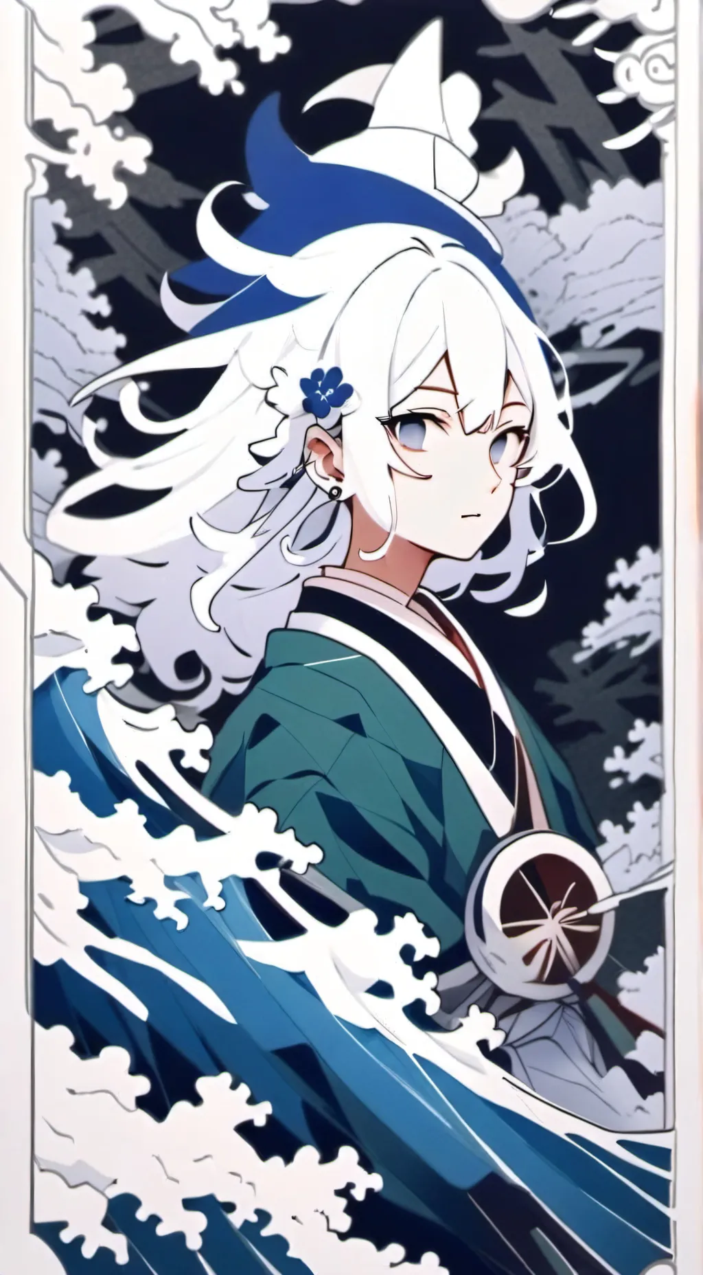 ai character: Muichiro Tokito background