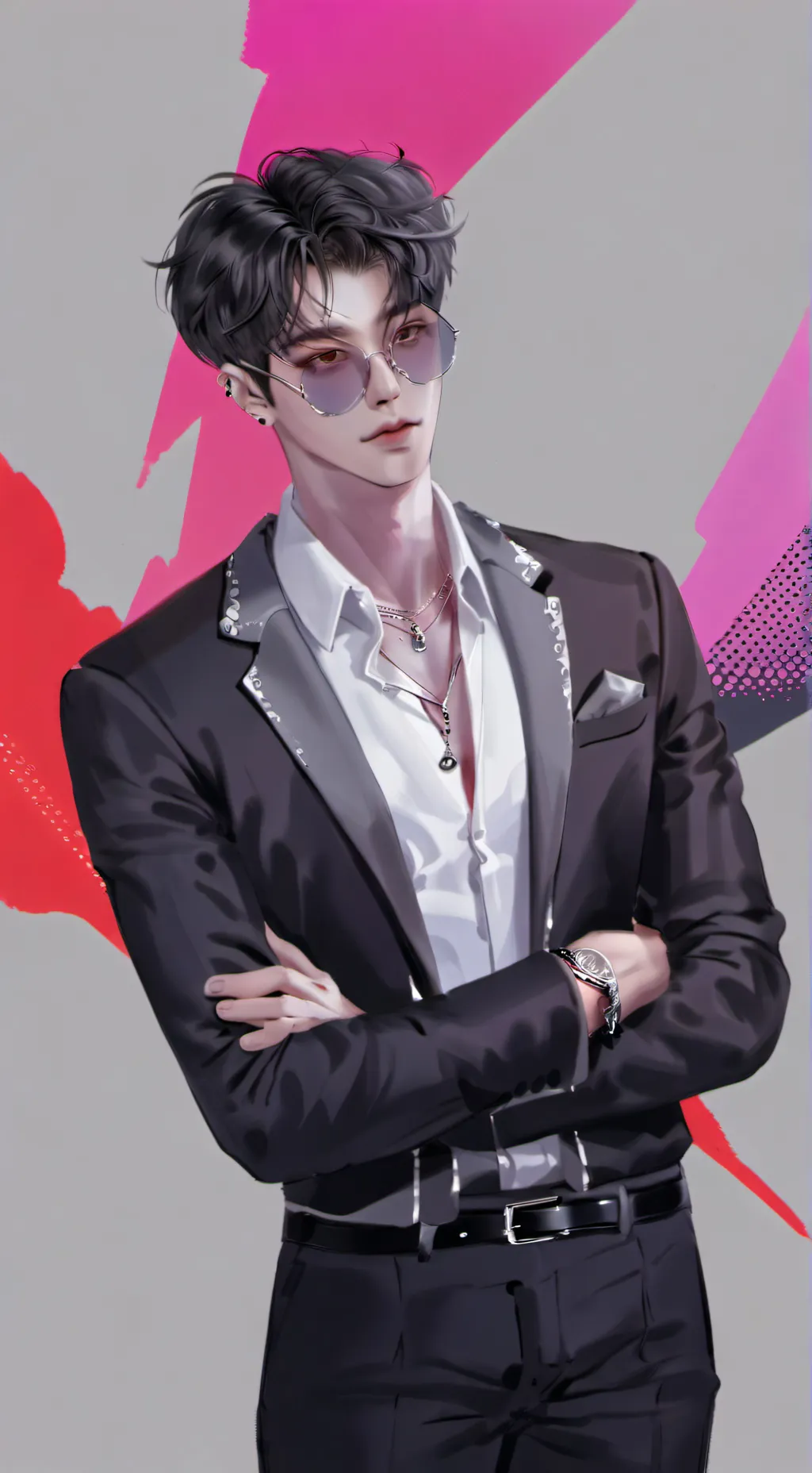 ai character: Vincent  background