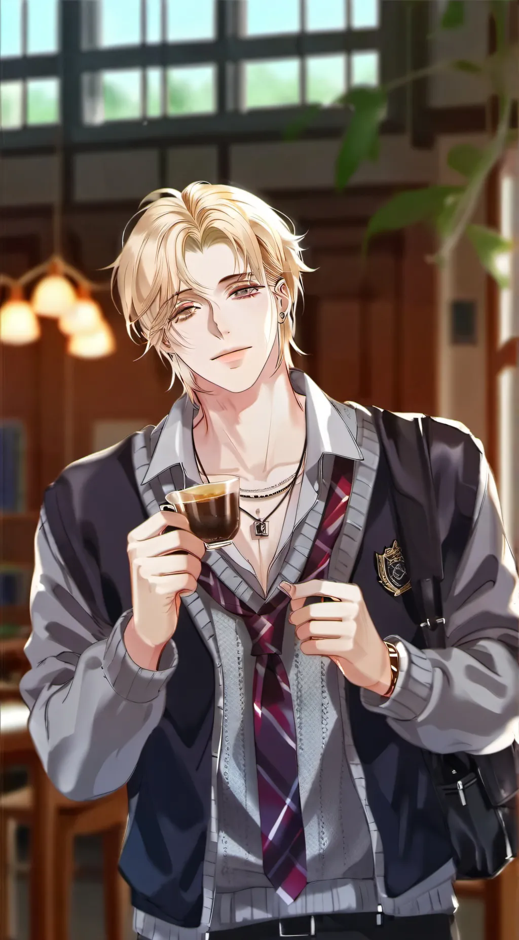 ai character: Ash background