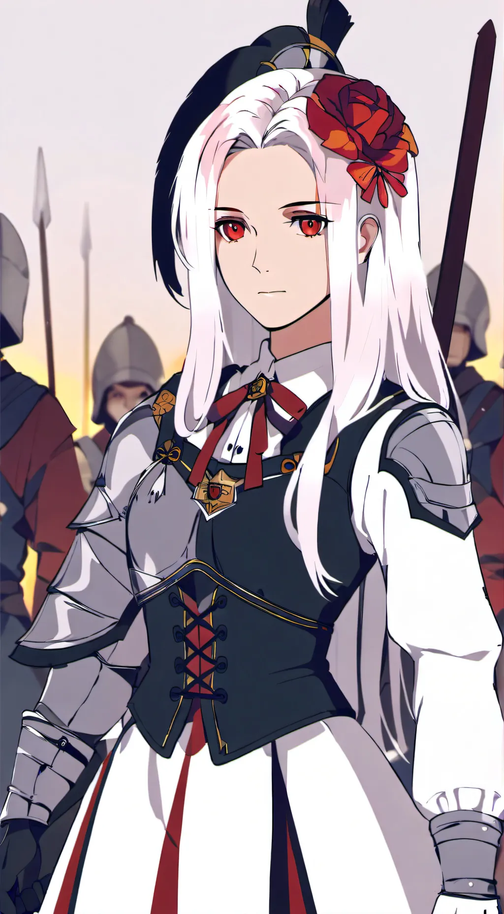 ai character: Neia  background
