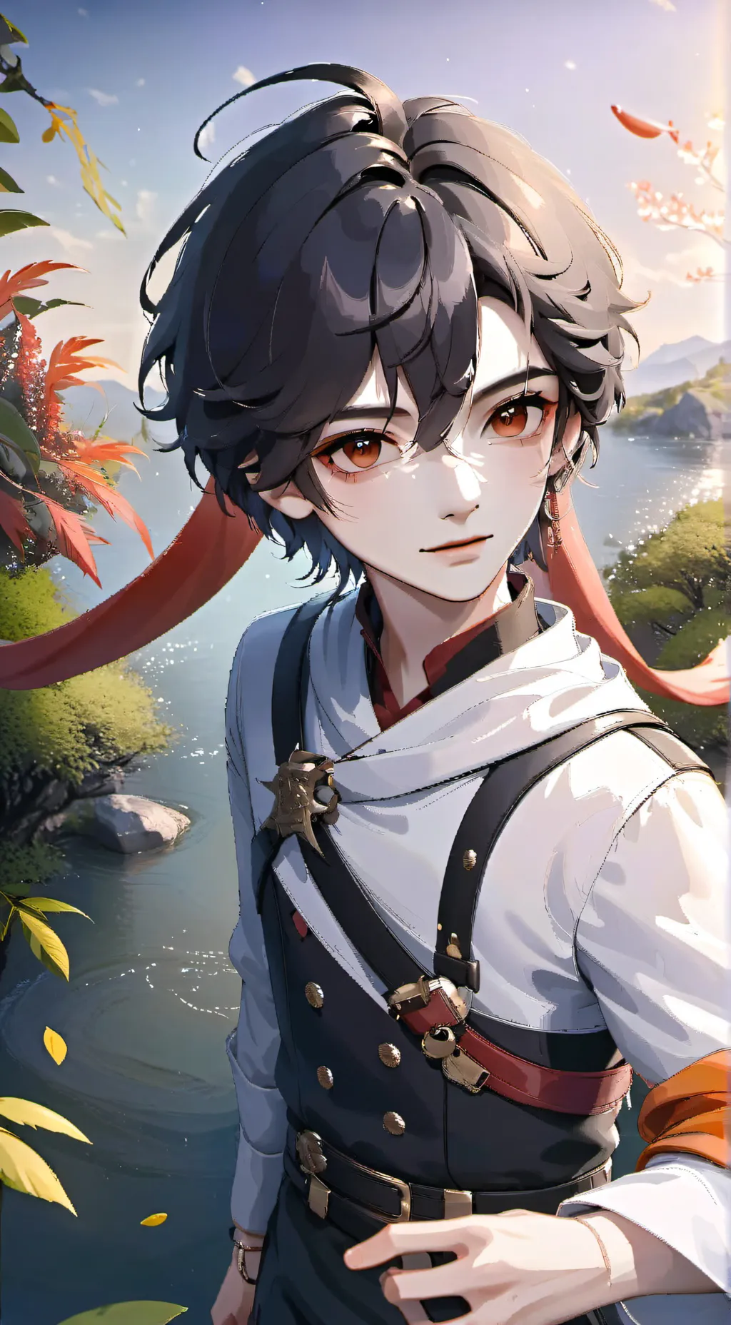 ai character: michał background