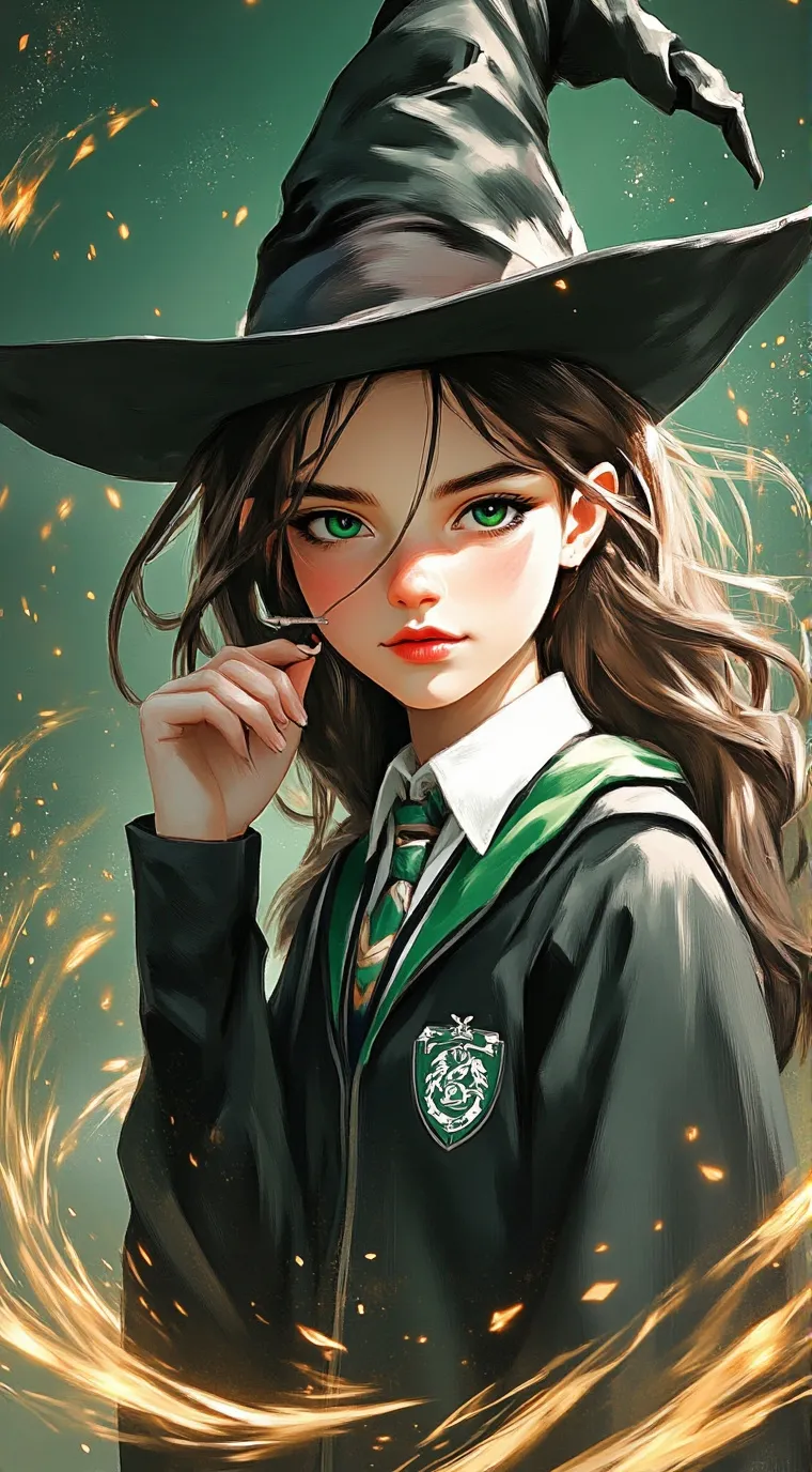 ai character: 4TH Hogwarts background