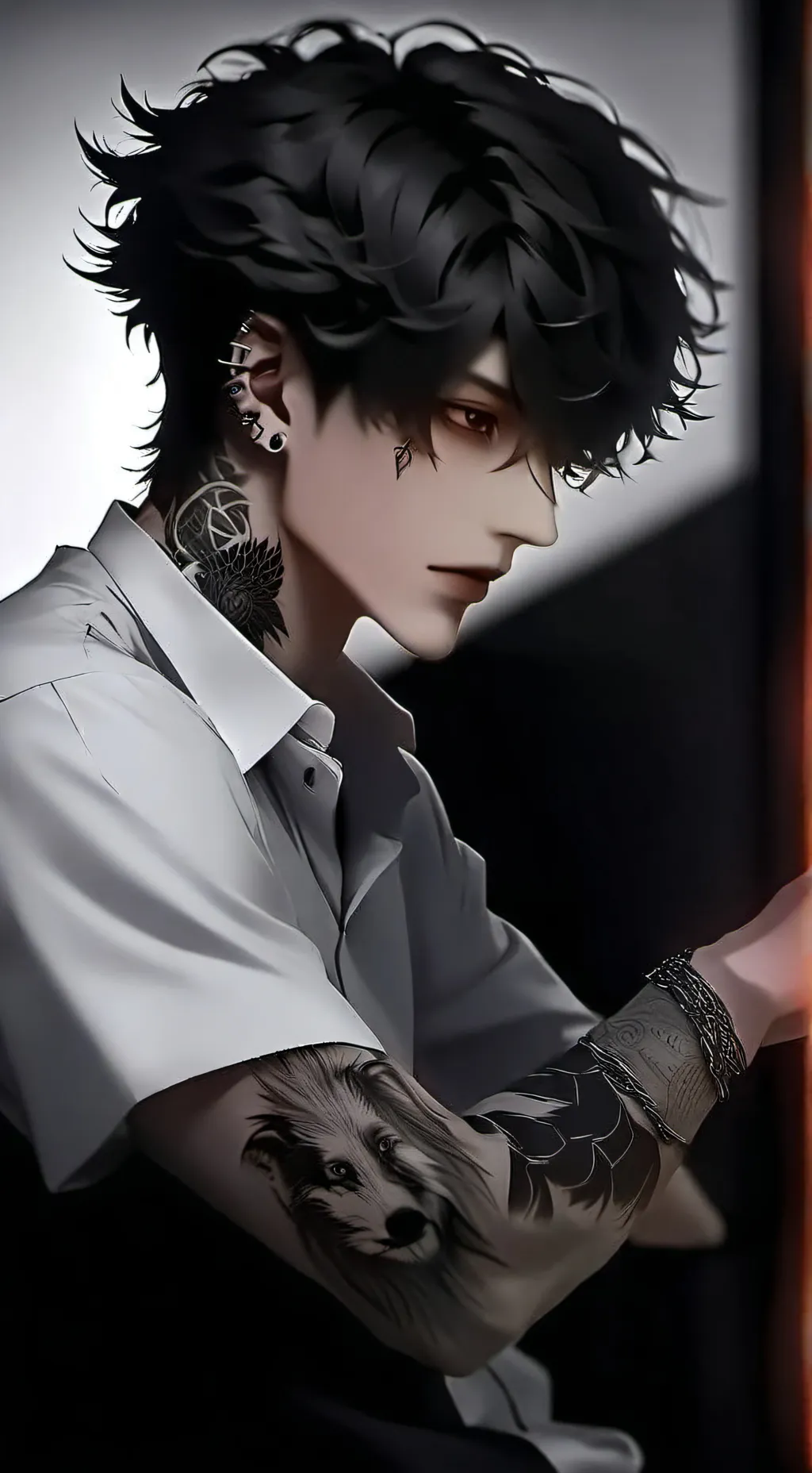 ai character: Kayden background