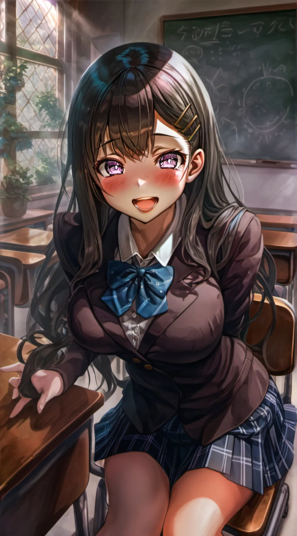 ai character: Настя background