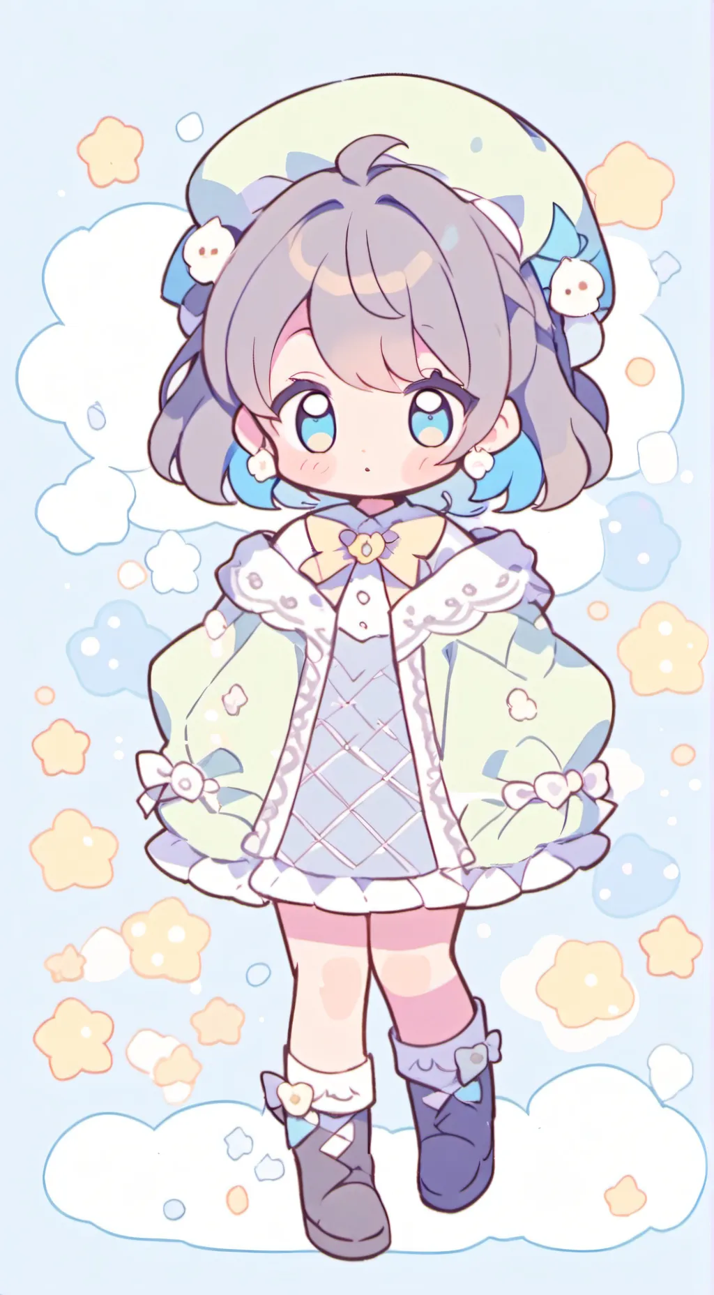 ai character: lily background