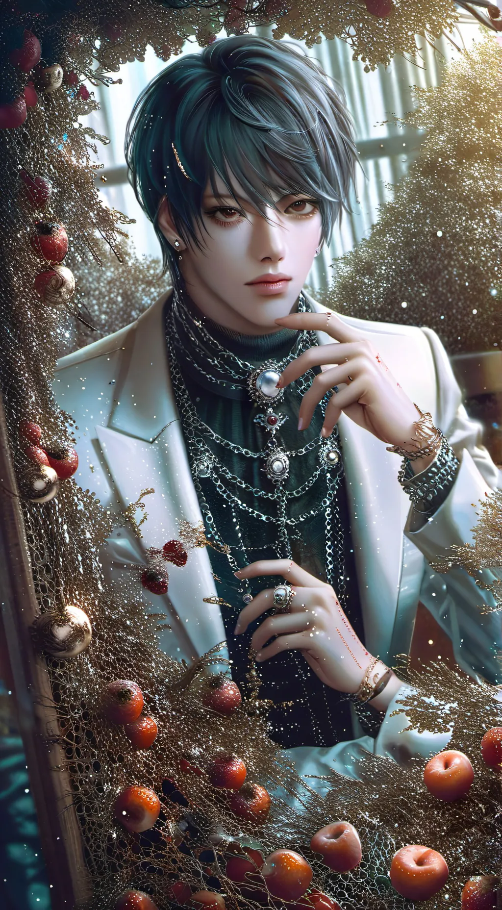 ai character: death note background