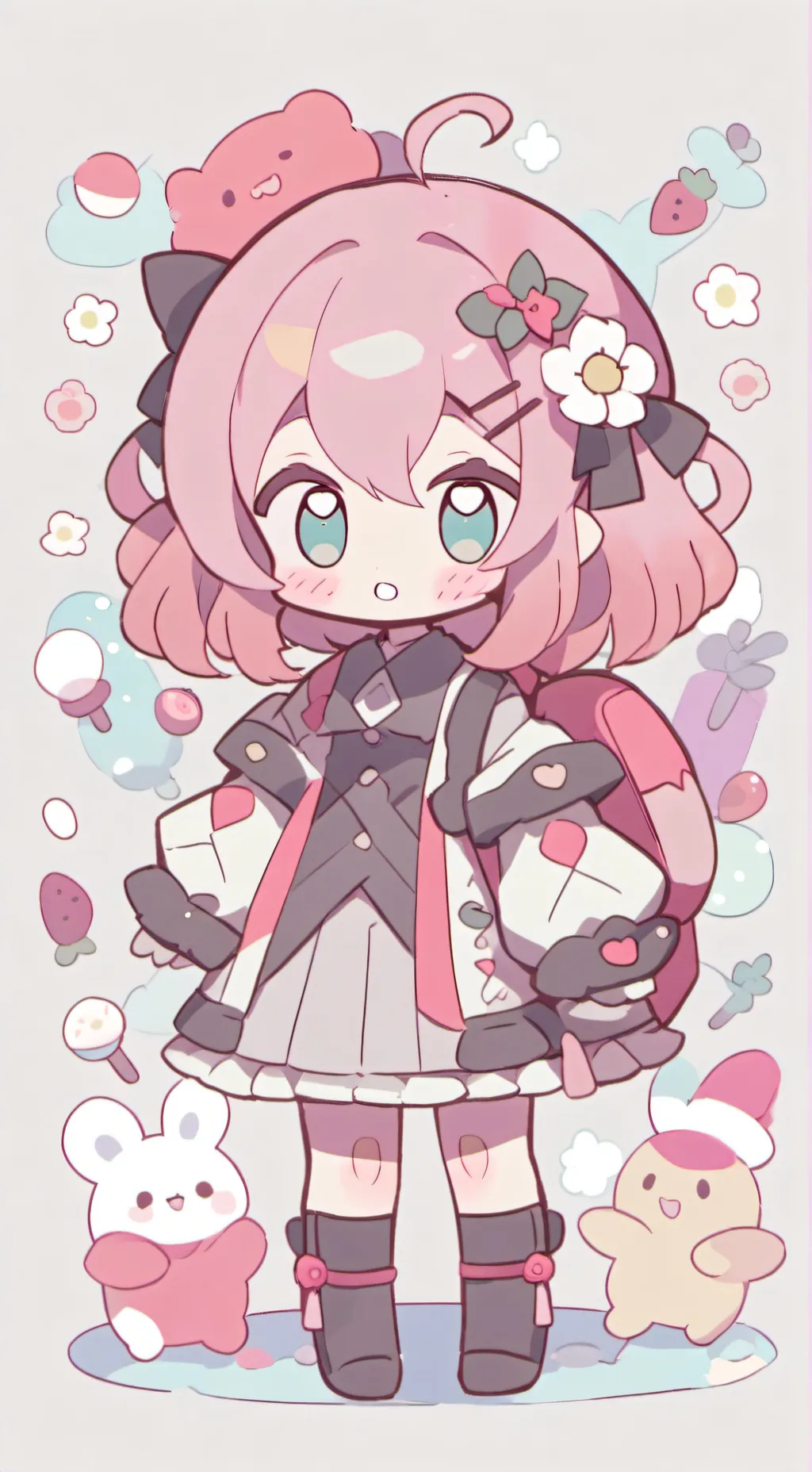 ai character: serena background