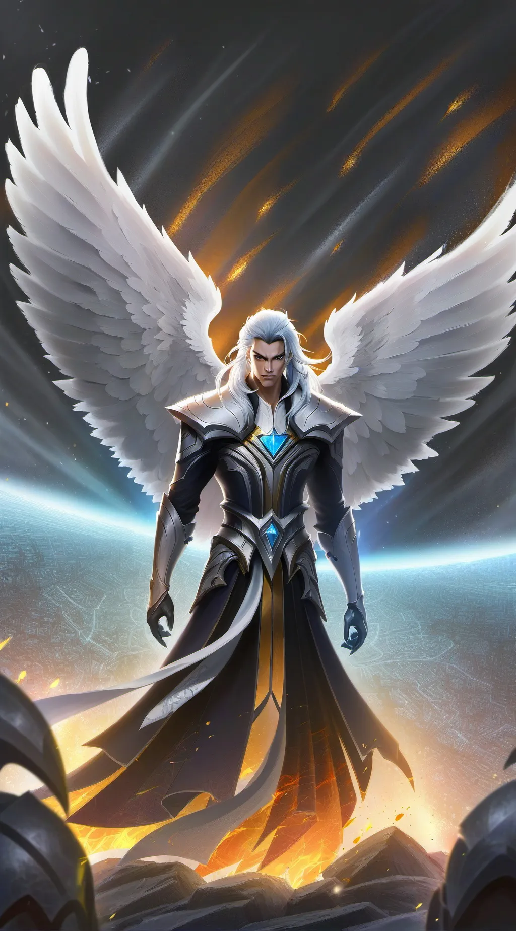 ai character: Elf background