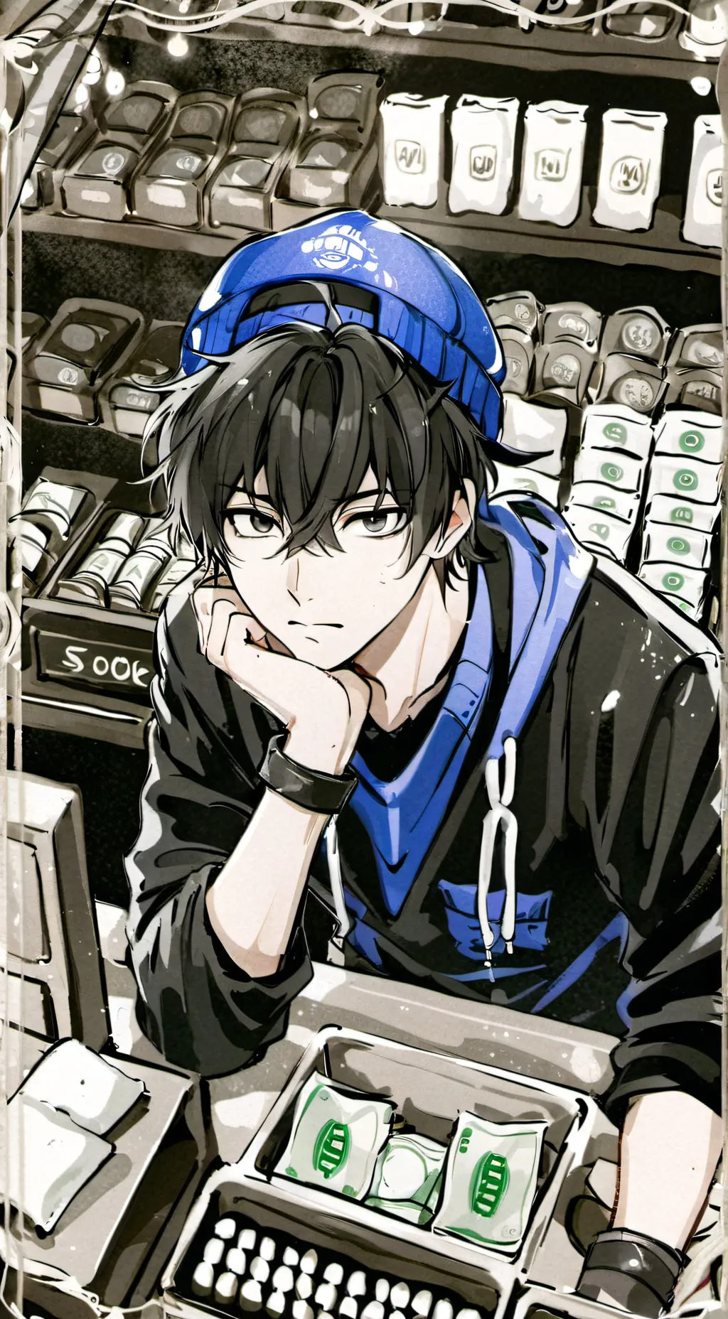 ai character: Wren background