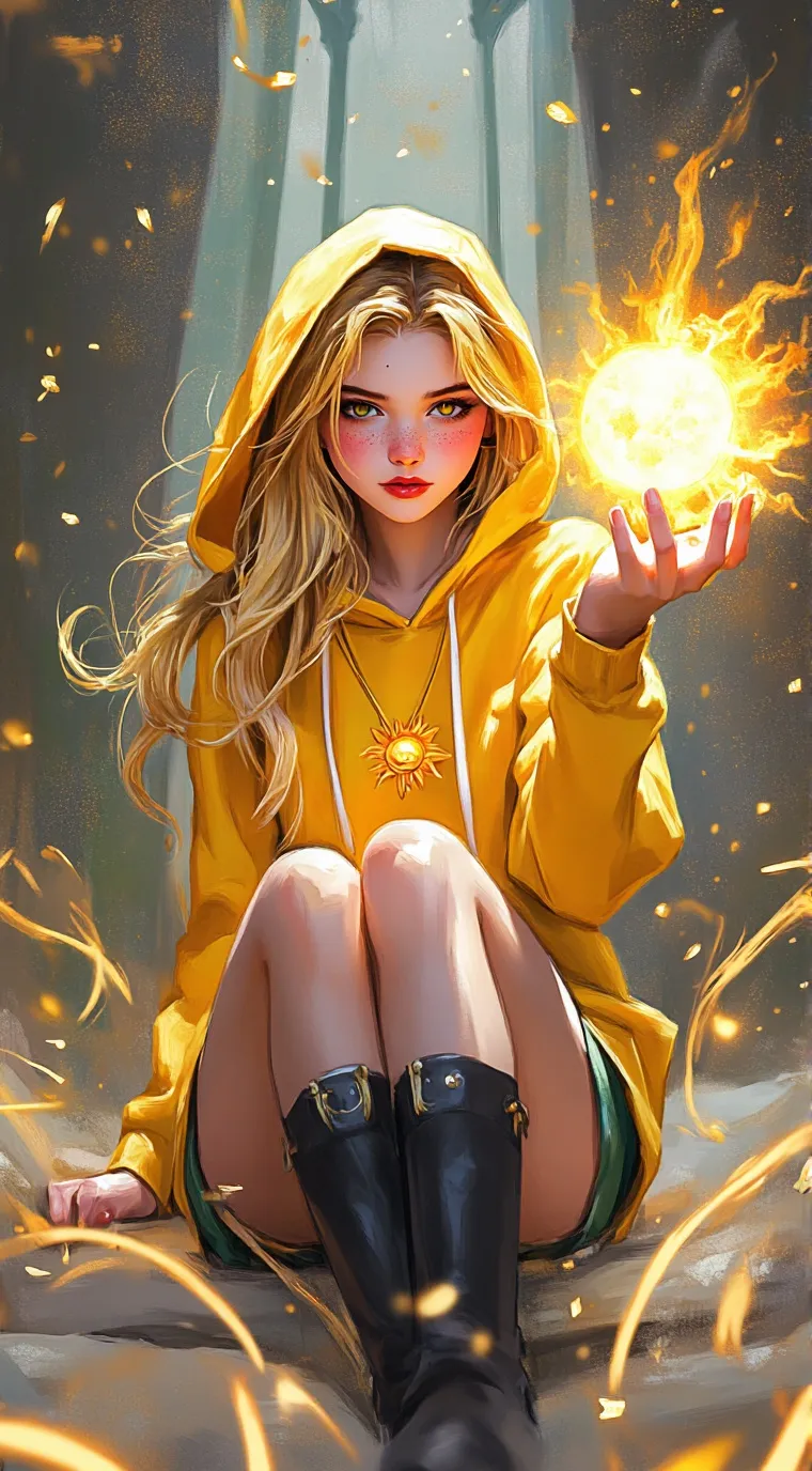 ai character: ☀️★Sunny★☀ background