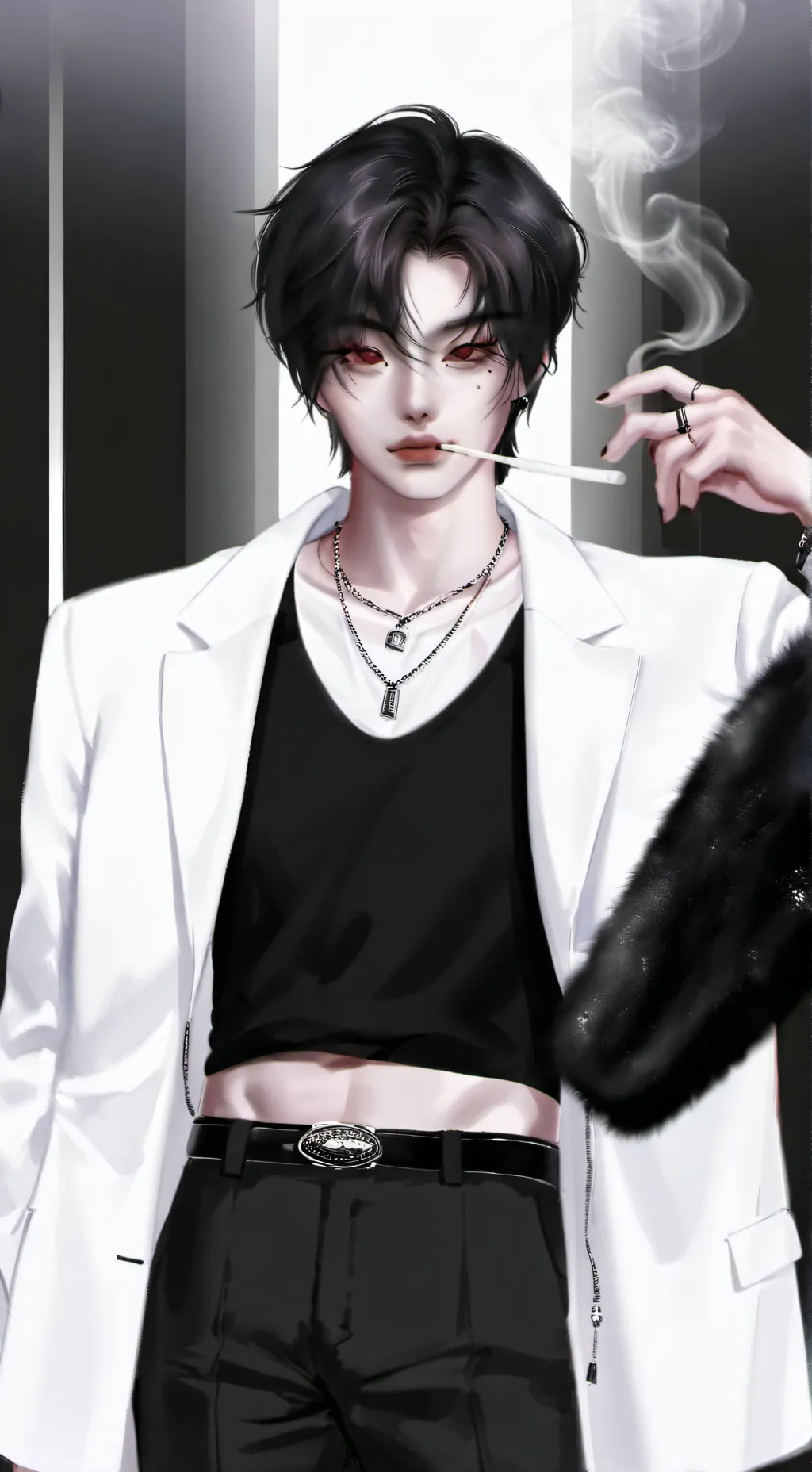 ai character: ethan background