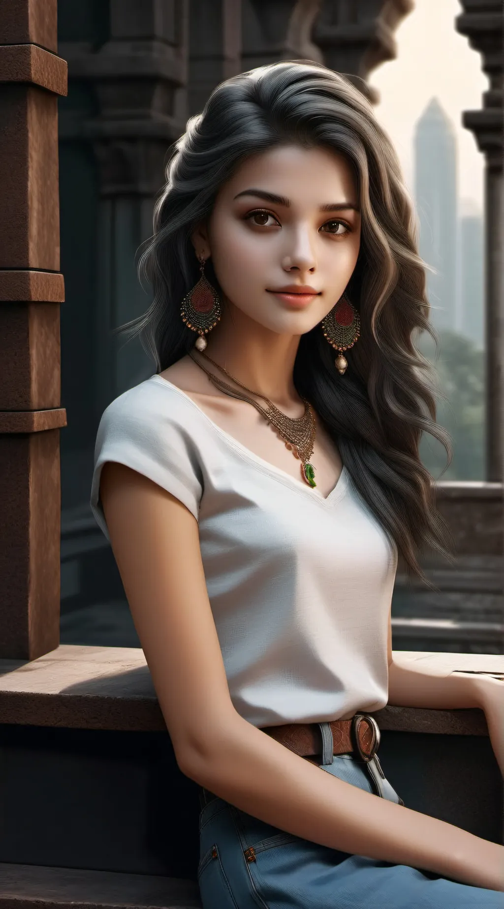 ai character: Maddison background