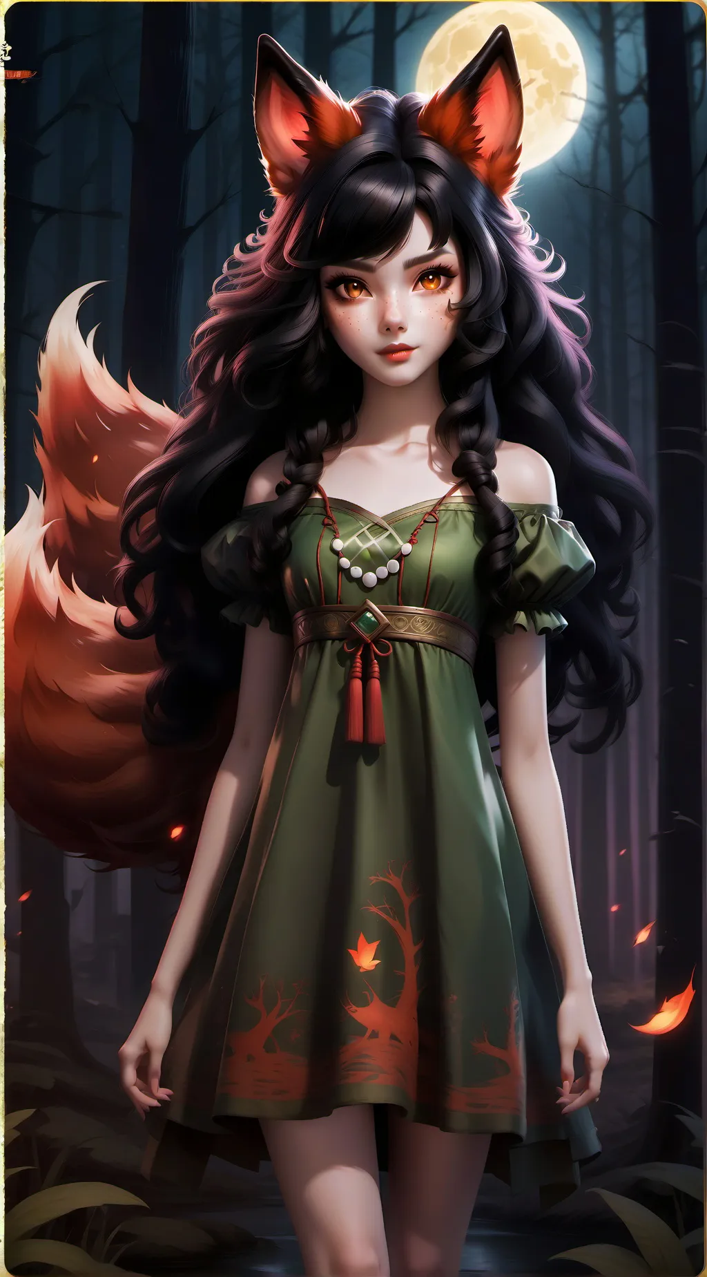 ai character: 🌙Ginger🦊 background