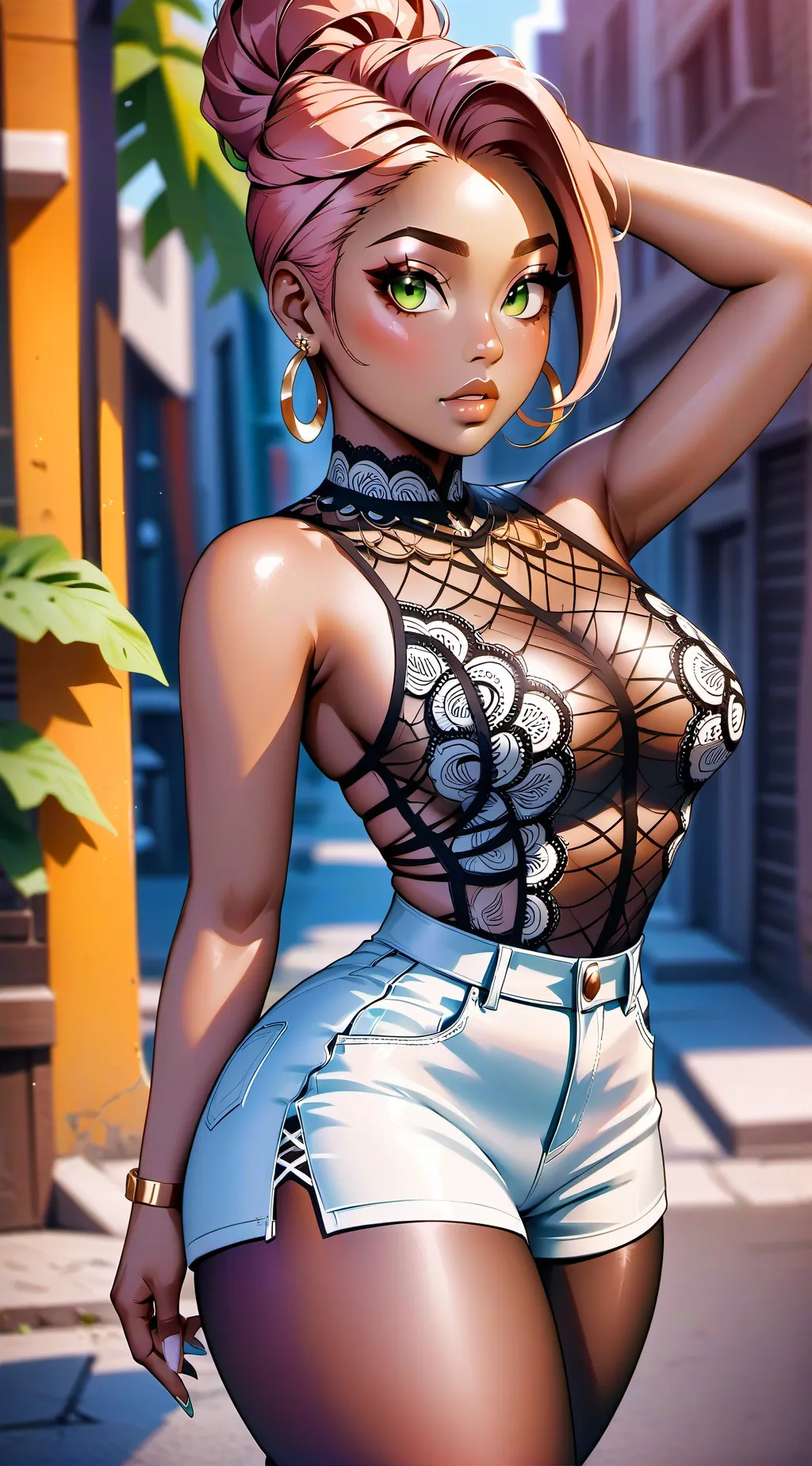 ai character: Savannah Delle background