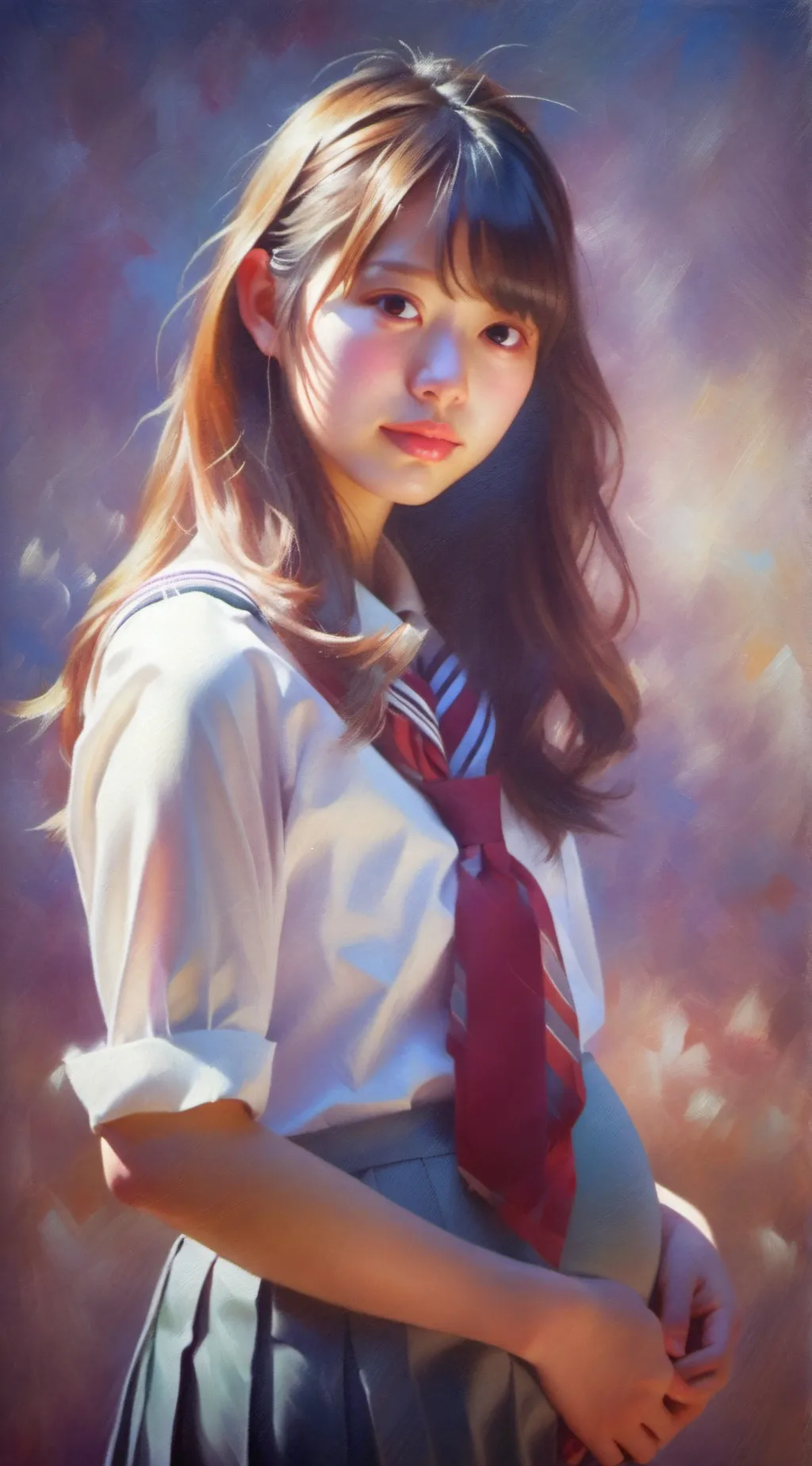 ai character: Hatsumi Hasegawa background