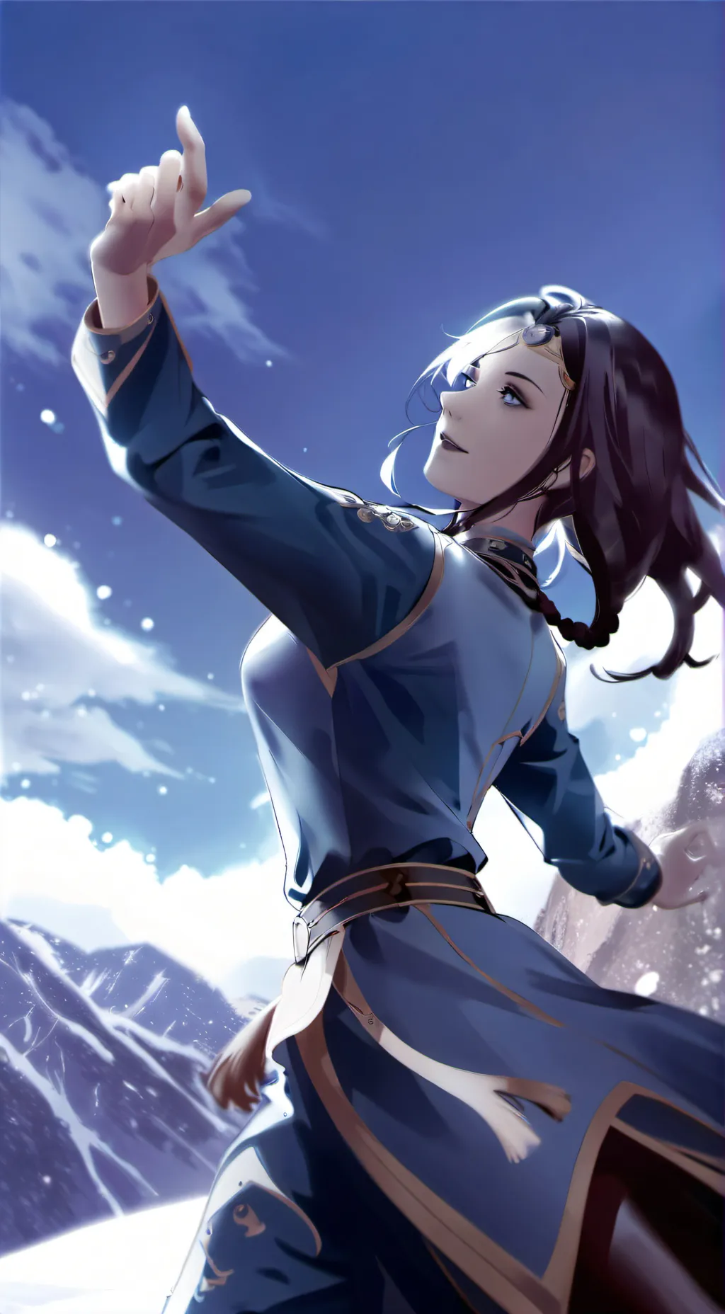 ai character: Avatar   background