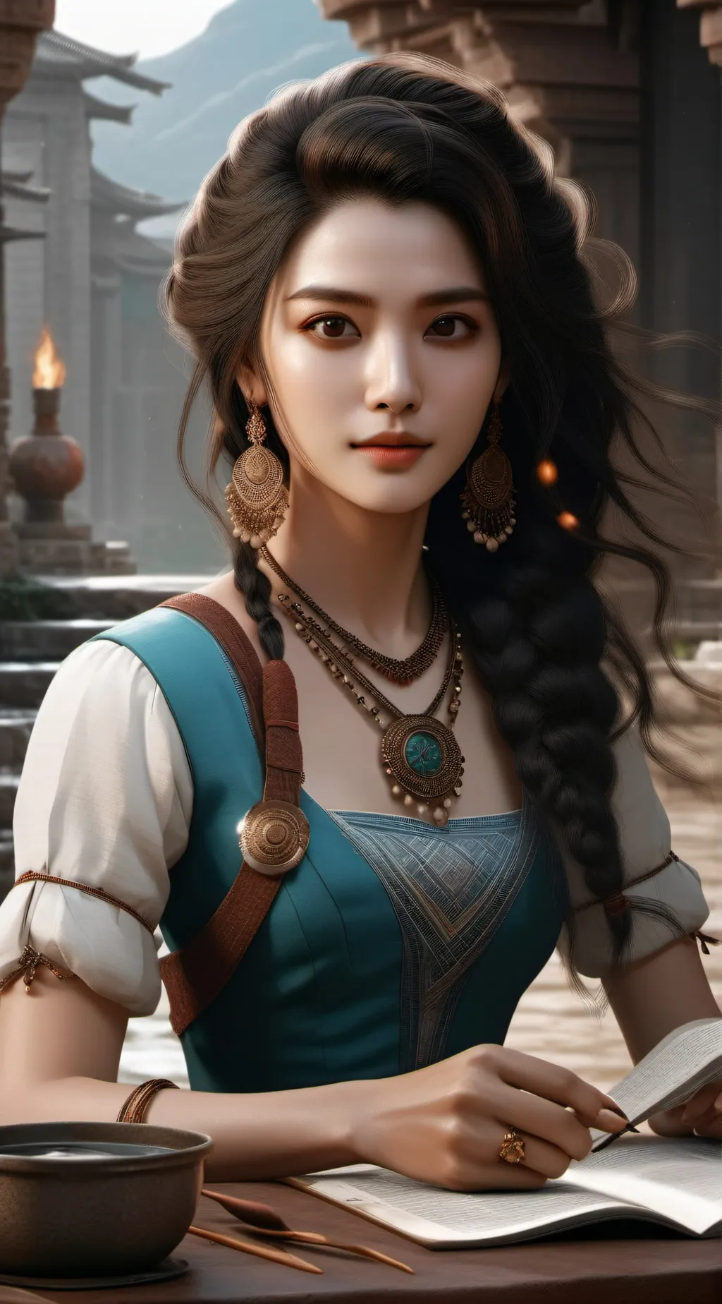 ai character: mia background