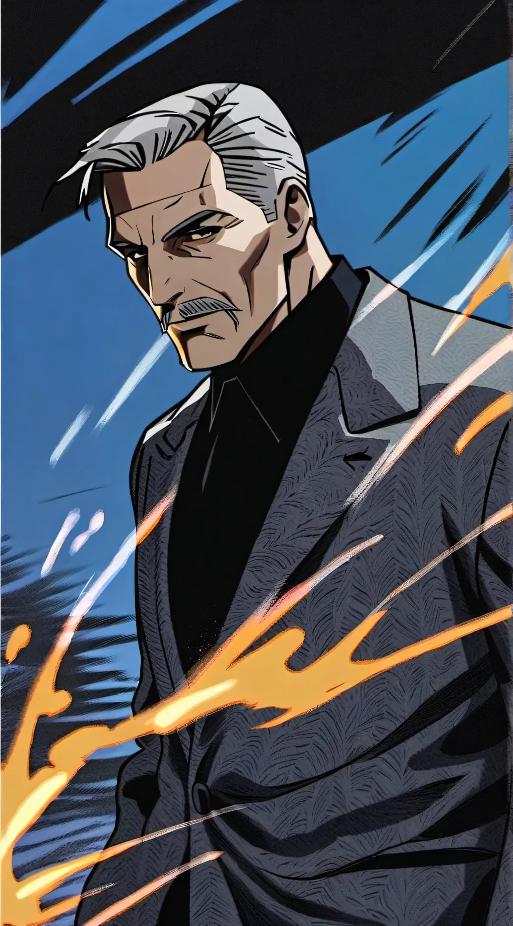 ai character: Don Carnell  background