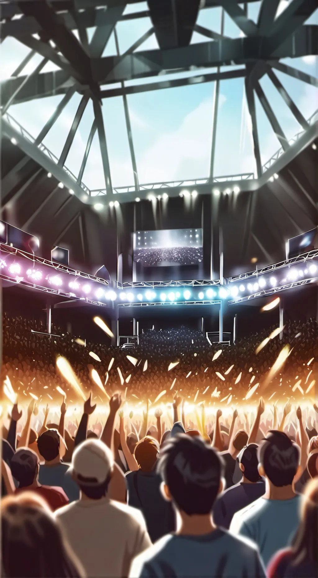 ai character: Idol life background