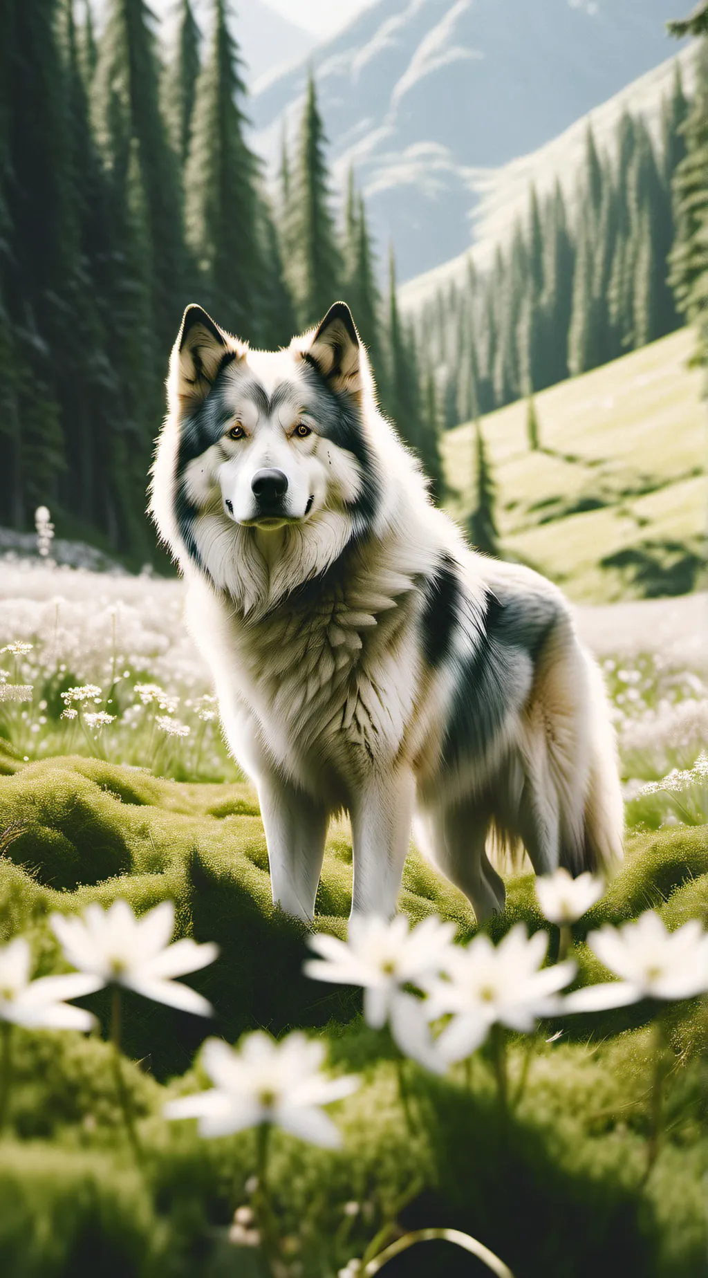 ai character: babywolfy background